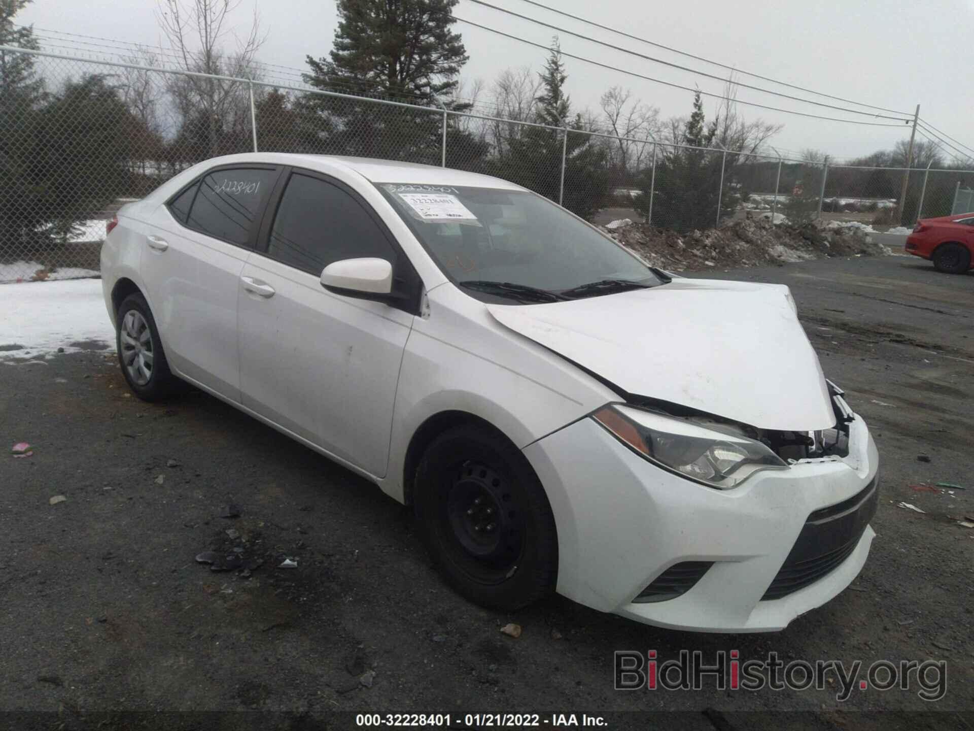 Photo 2T1BURHE4GC554790 - TOYOTA COROLLA 2016