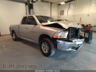 2012 RAM 1500 SLT, silver — VIN 1C6RD7GP0CS102731, IAAI