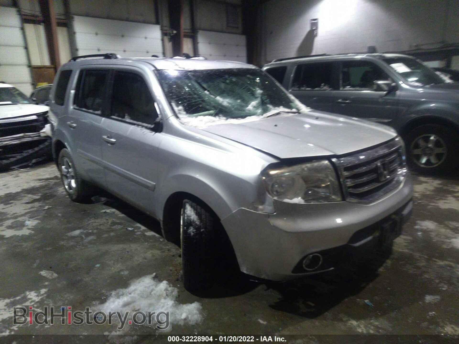 Photo 5FNYF4H49CB026781 - HONDA PILOT 2012