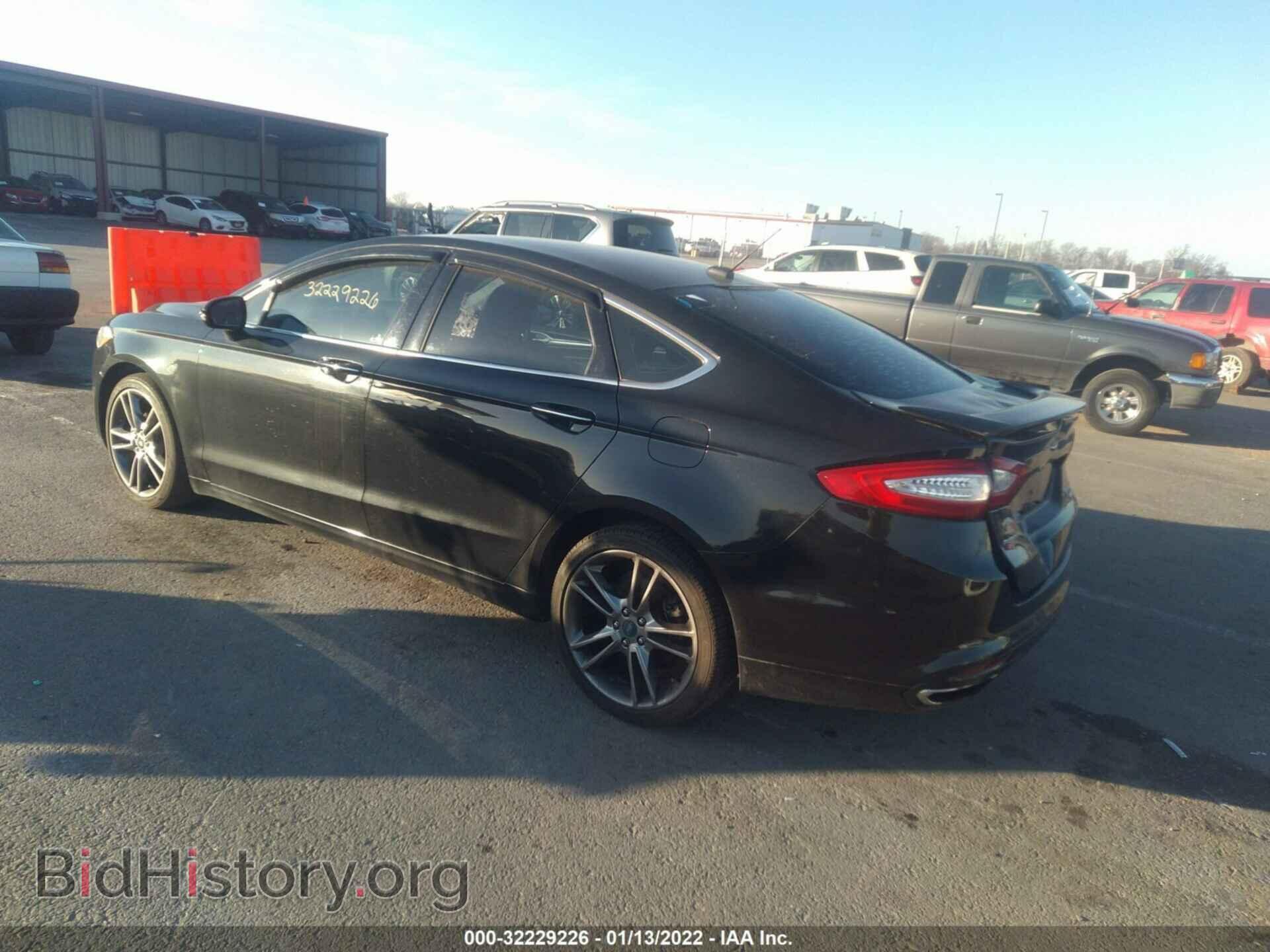 2013 FORD FUSION - VIN: 3FA6P0D93DR253999 - Фото 3
