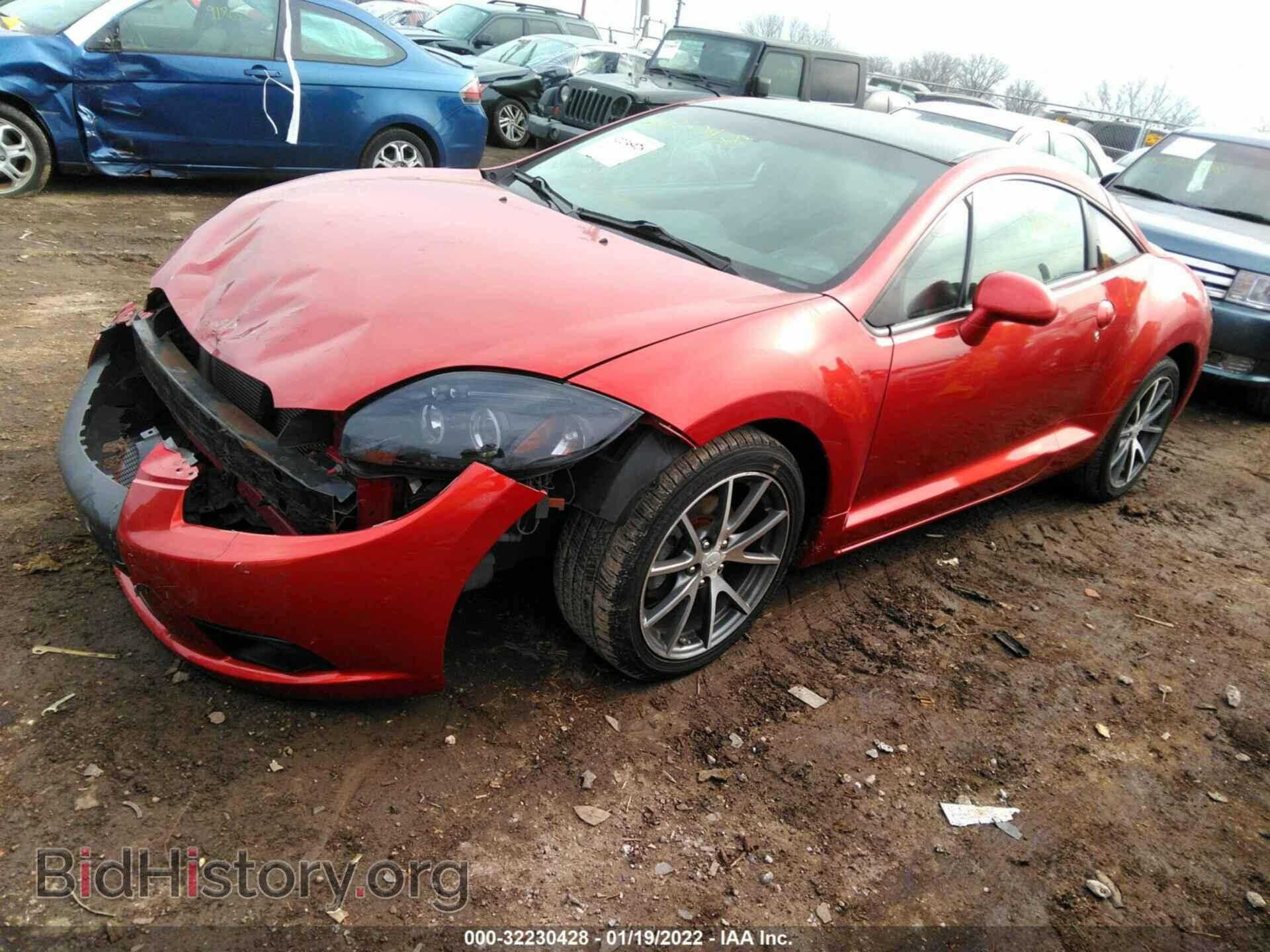 2011 MITSUBISHI ECLIPSE - VIN: 4A31K5DF0BE012470 - Фото 2