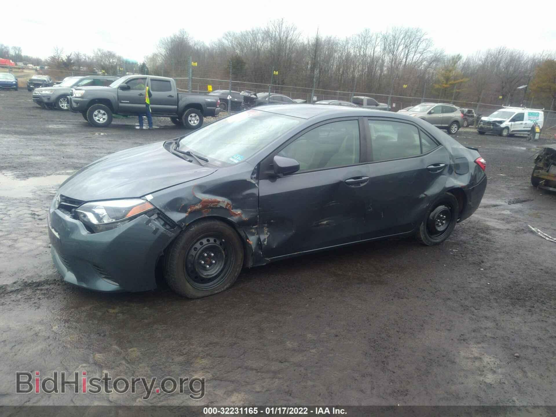 2015 TOYOTA COROLLA - VIN: 2T1BURHEXFC424527 - Фото 2