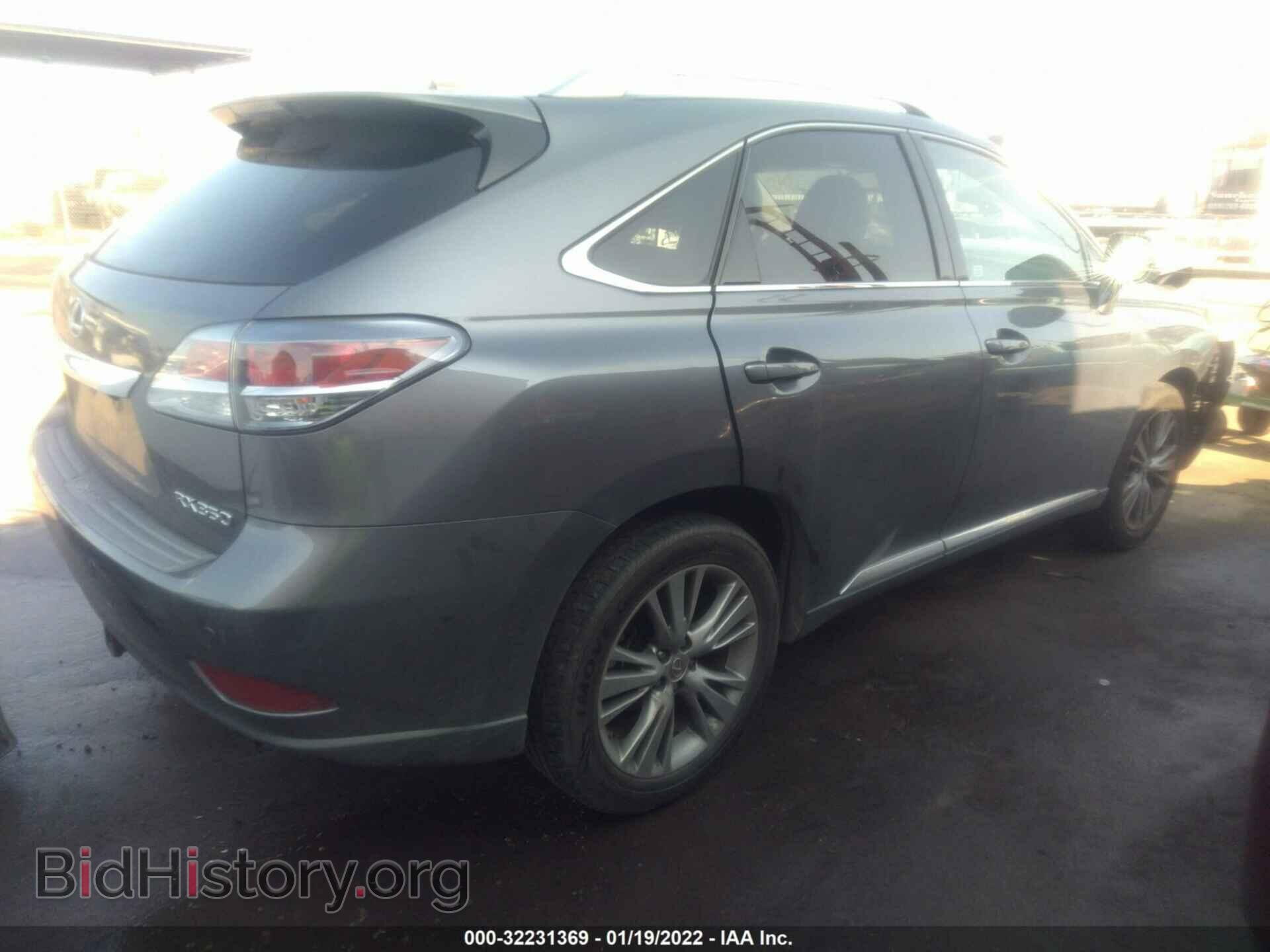 2013 LEXUS RX 350 - VIN: 2T2ZK1BA8DC095055 - Фото 4