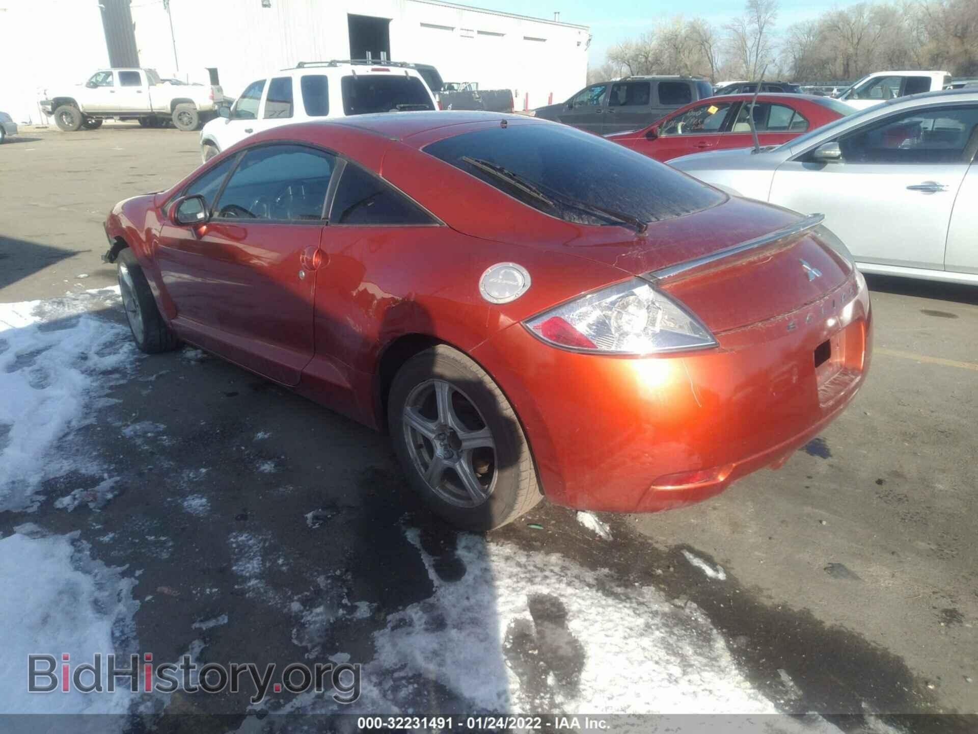 2007 MITSUBISHI ECLIPSE - VIN: 4A3AK24F57E016536 - Photo 3