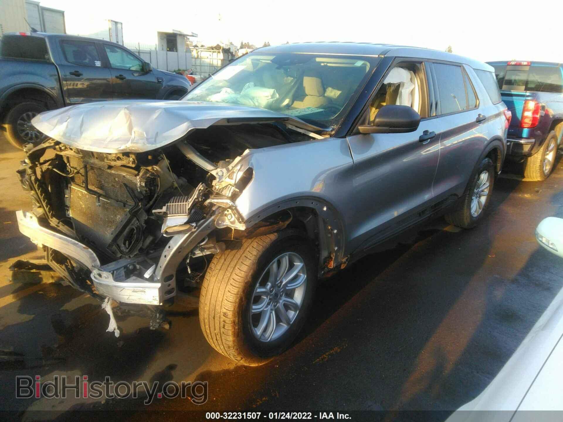2020 FORD EXPLORER - VIN: 1FMSK8BB3LGC14763 - Фото 2