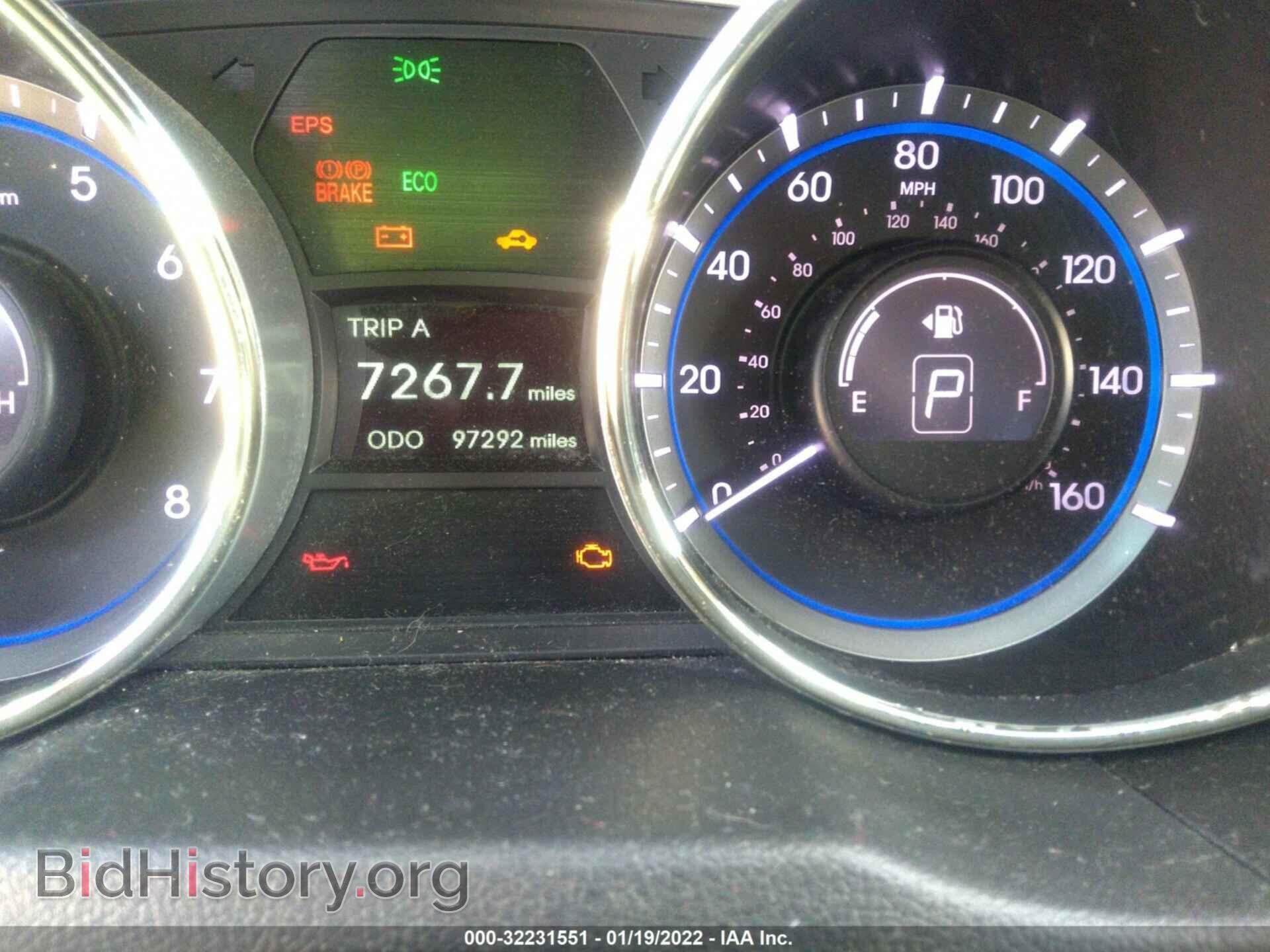 2012 HYUNDAI SONATA - VIN: 5NPEC4ABXCH443302 - Фото 7