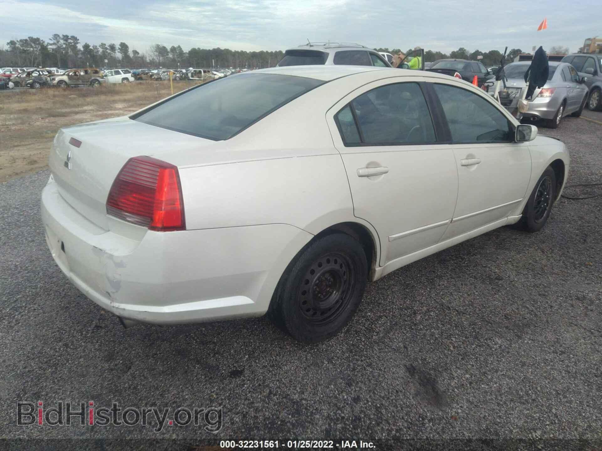 2006 MITSUBISHI GALANT - VIN: 4A3AB36F06E072448 - Фото 4