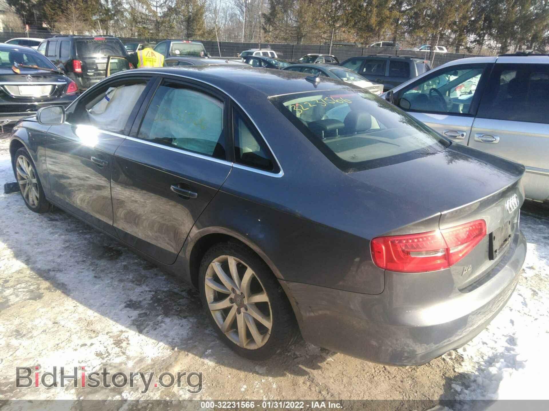 2013 AUDI A4 - VIN: WAUBFAFL6DN049661 - Фото 3