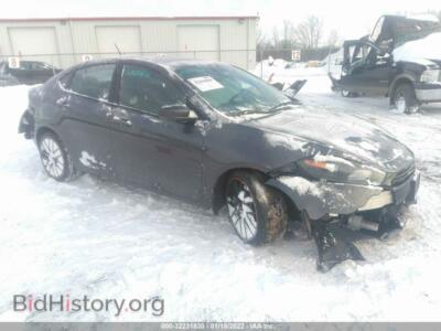 2015 Dodge DART GT, серый — VIN 1C3CDFEB5FD123460, IAAI