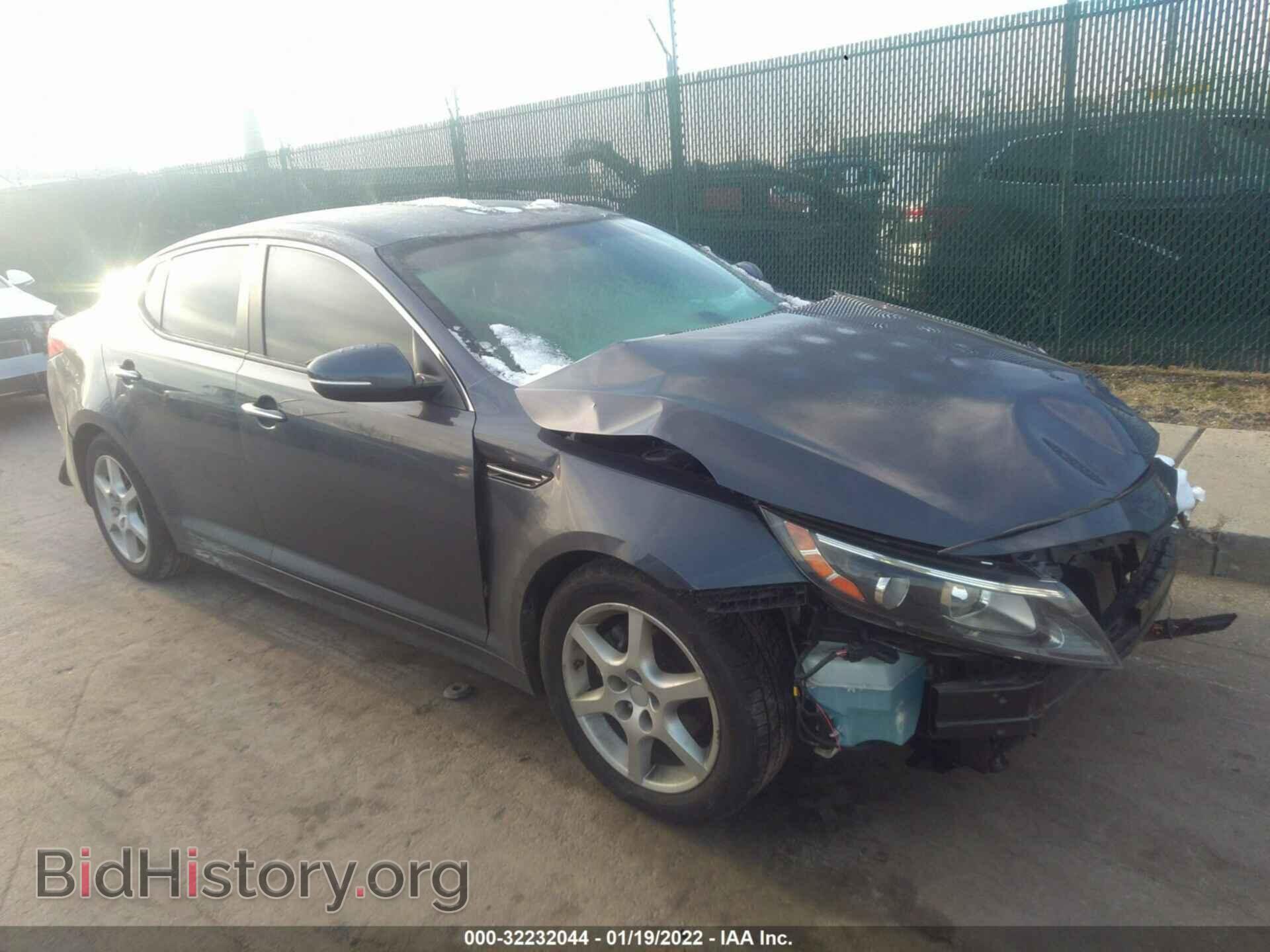 Фотография KNAGM4A79F5586762 - KIA OPTIMA 2015