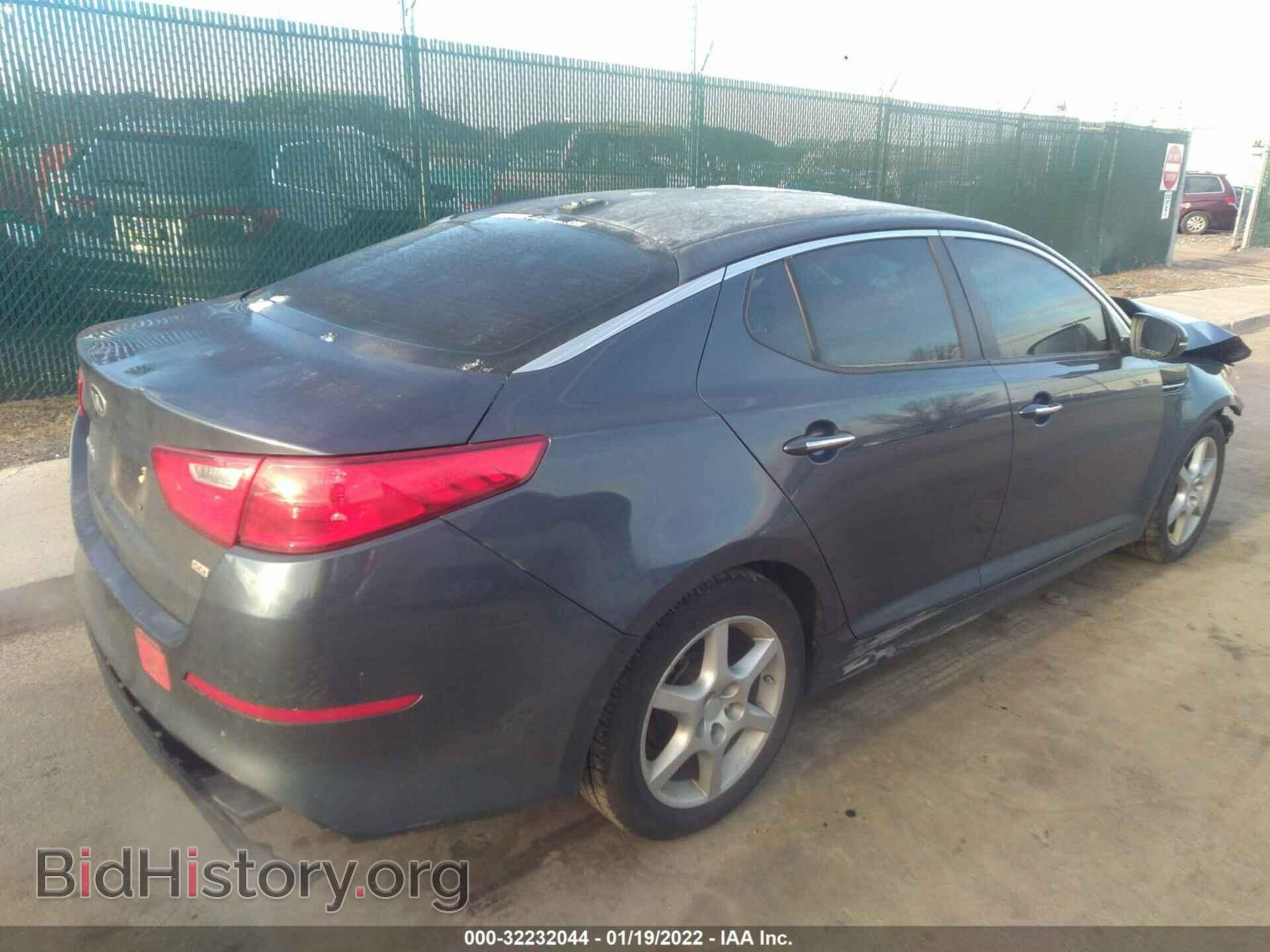 2015 KIA OPTIMA - VIN: KNAGM4A79F5586762 - Фото 4