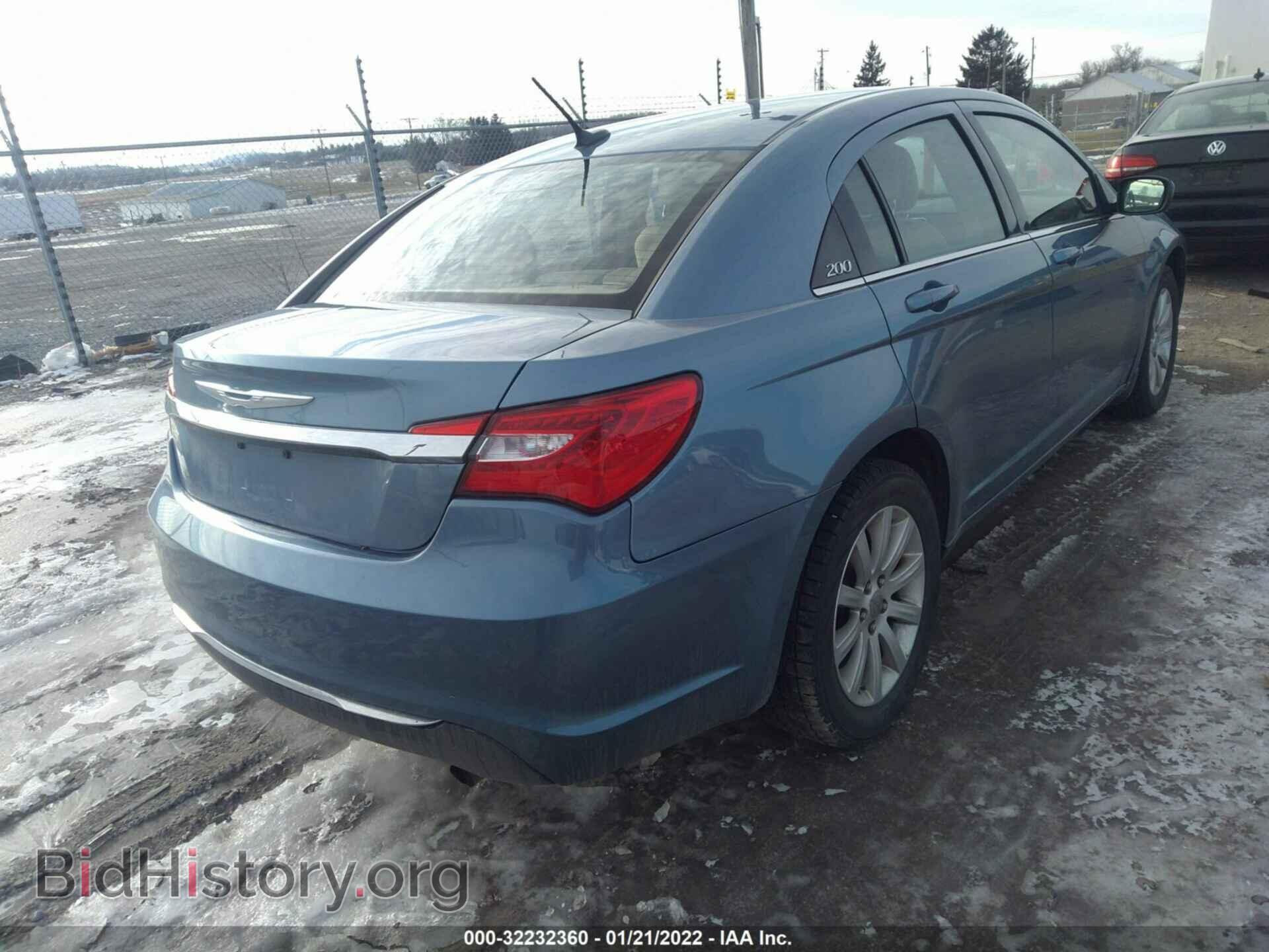 2011 CHRYSLER 200 - VIN: 1C3BC1FB7BN555410 - Фото 4