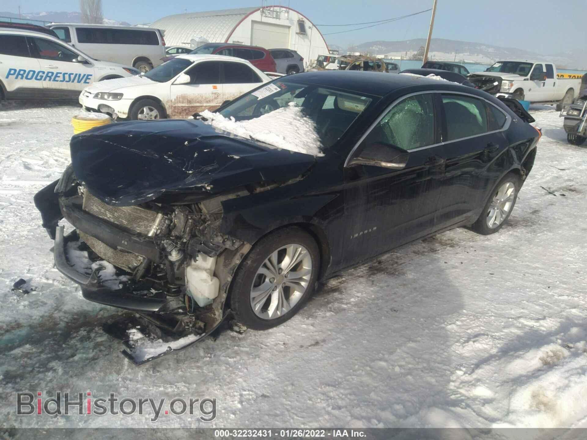 2014 CHEVROLET IMPALA - VIN: 2G1125S36E9129496 - Фото 2