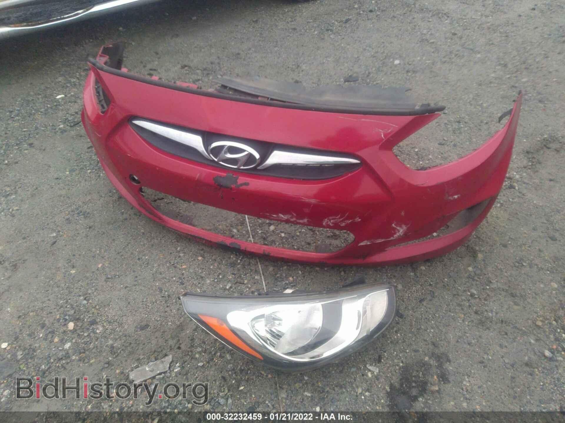 2013 HYUNDAI ACCENT - VIN: KMHCU4AE4DU404884 - Фото 12