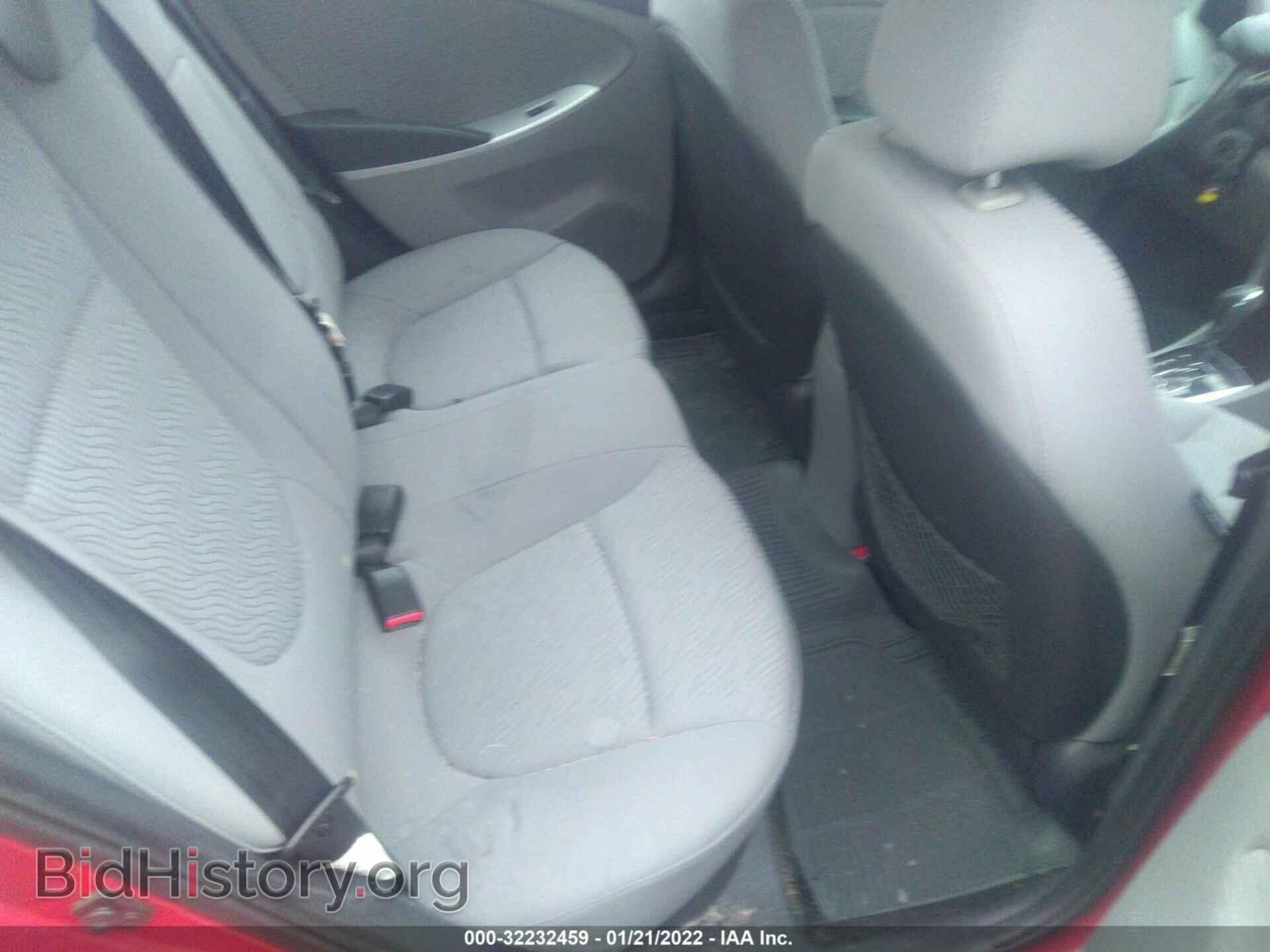 2013 HYUNDAI ACCENT - VIN: KMHCU4AE4DU404884 - Фото 8