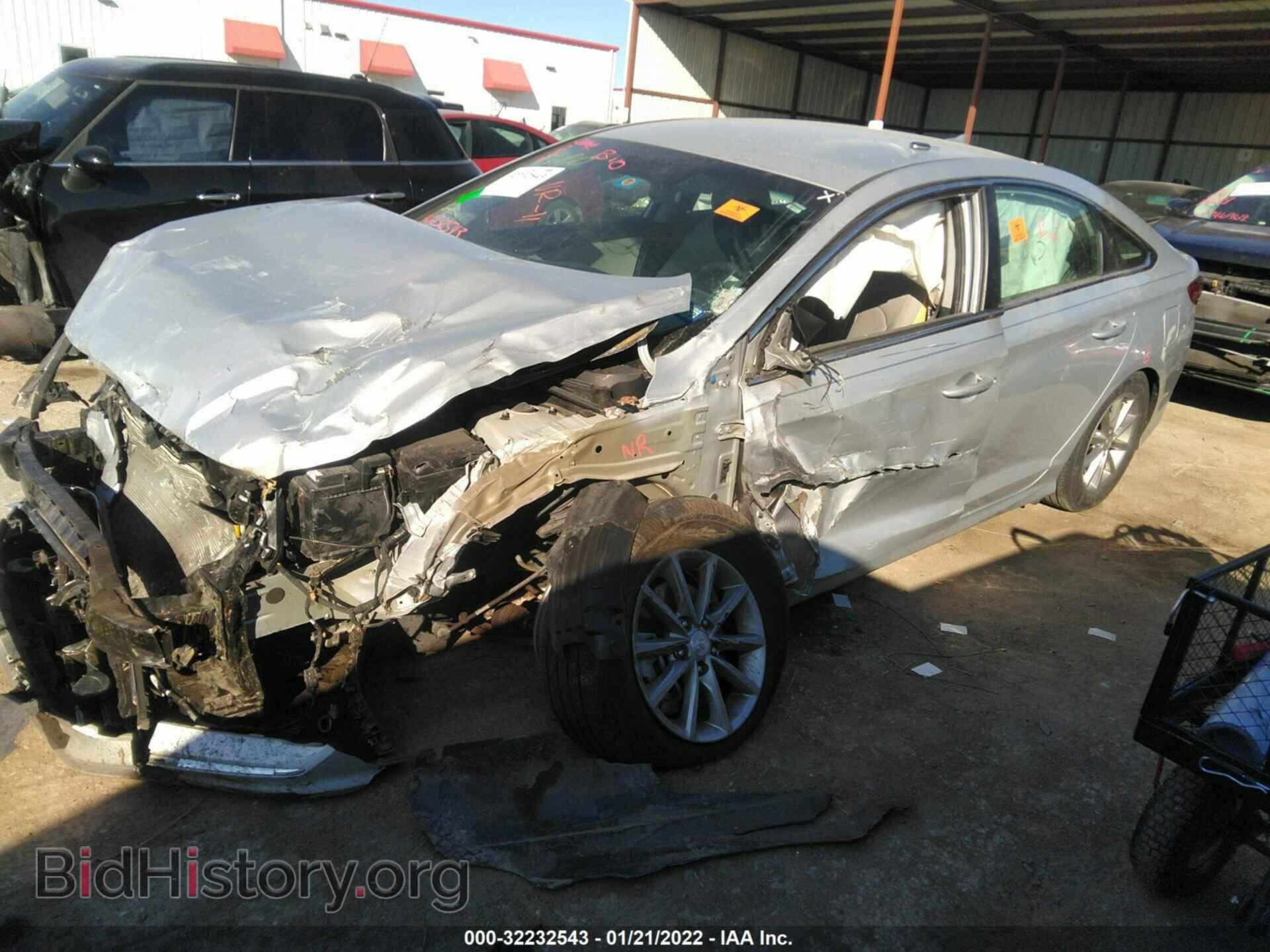 2019 HYUNDAI SONATA - VIN: 5NPE24AF8KH794200 - Фото 2
