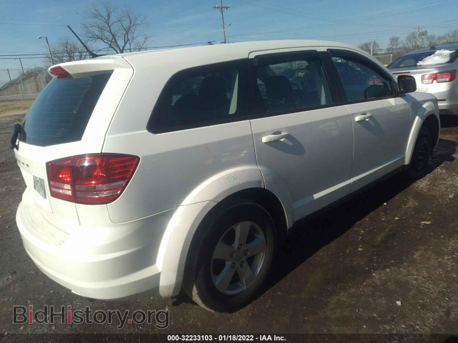 2013 DODGE JOURNEY - VIN: 3C4PDCAB7DT576228 - Фото 4