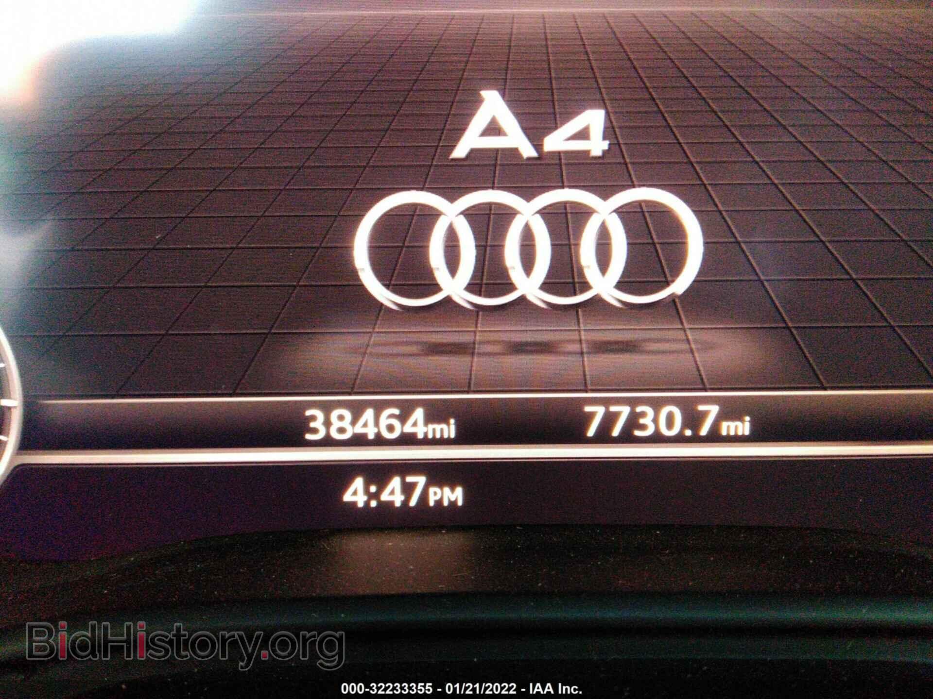 2018 AUDI A4 - VIN: WAUKMAF40JA223760 - Фото 7