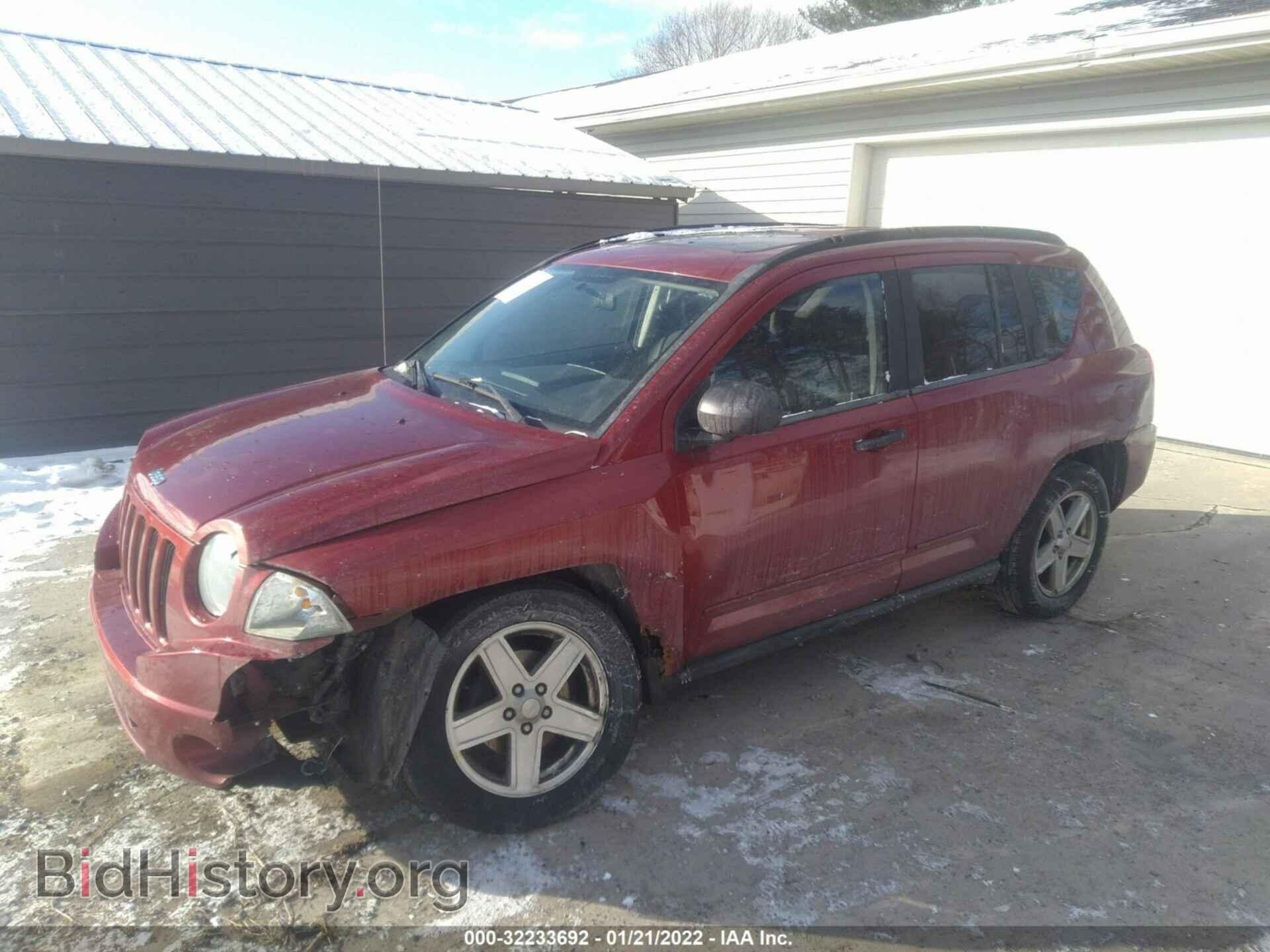 2008 JEEP COMPASS - VIN: 1J8FF47W58D663314 - Фото 2