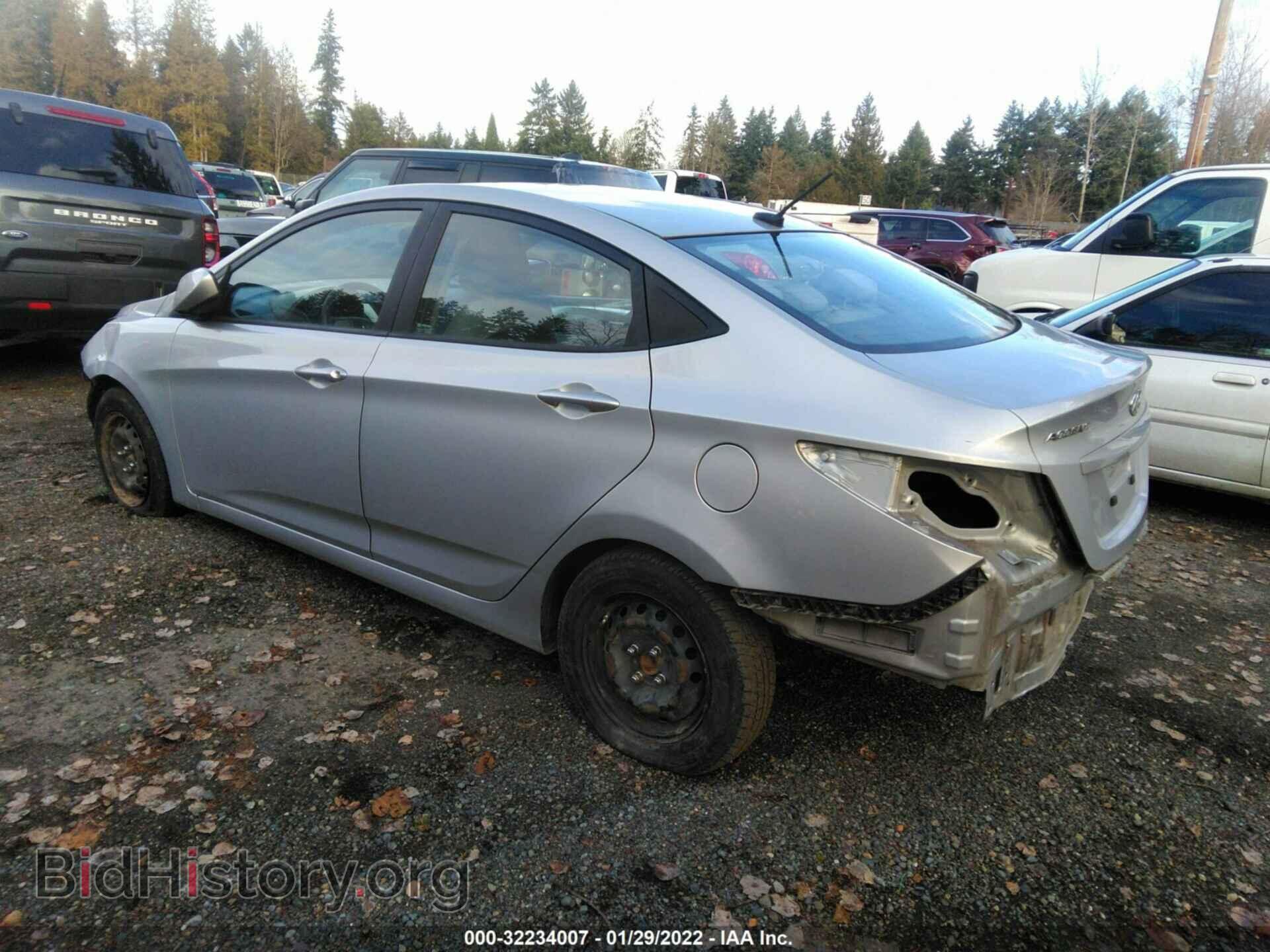 2014 HYUNDAI ACCENT - VIN: KMHCT4AE7EU603092 - Фото 3