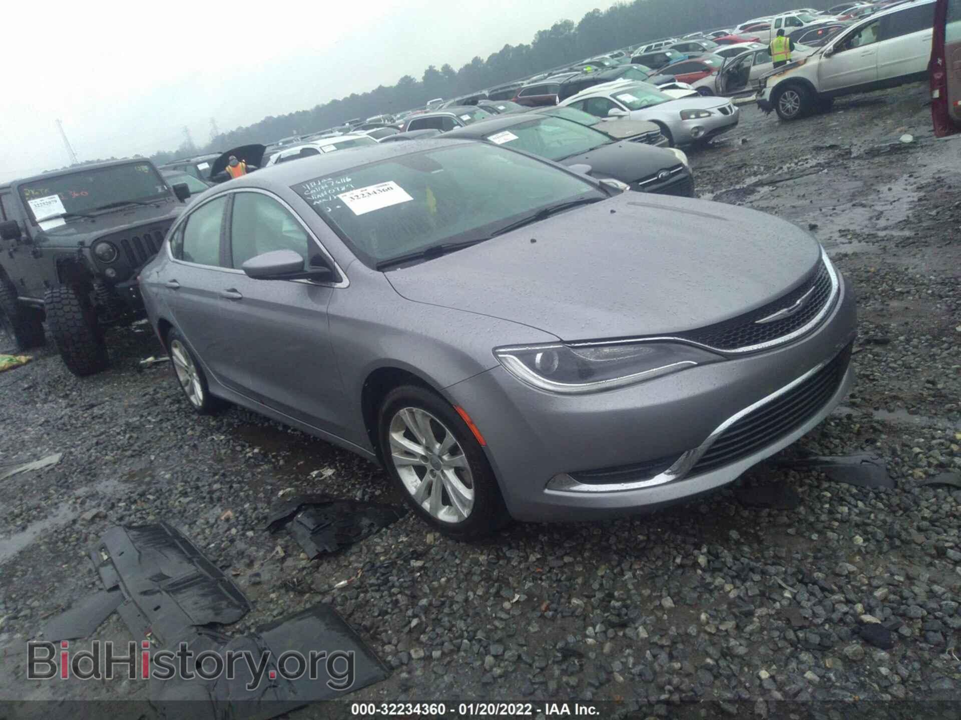 Фотография 1C3CCCAB8GN140787 - CHRYSLER 200 2016