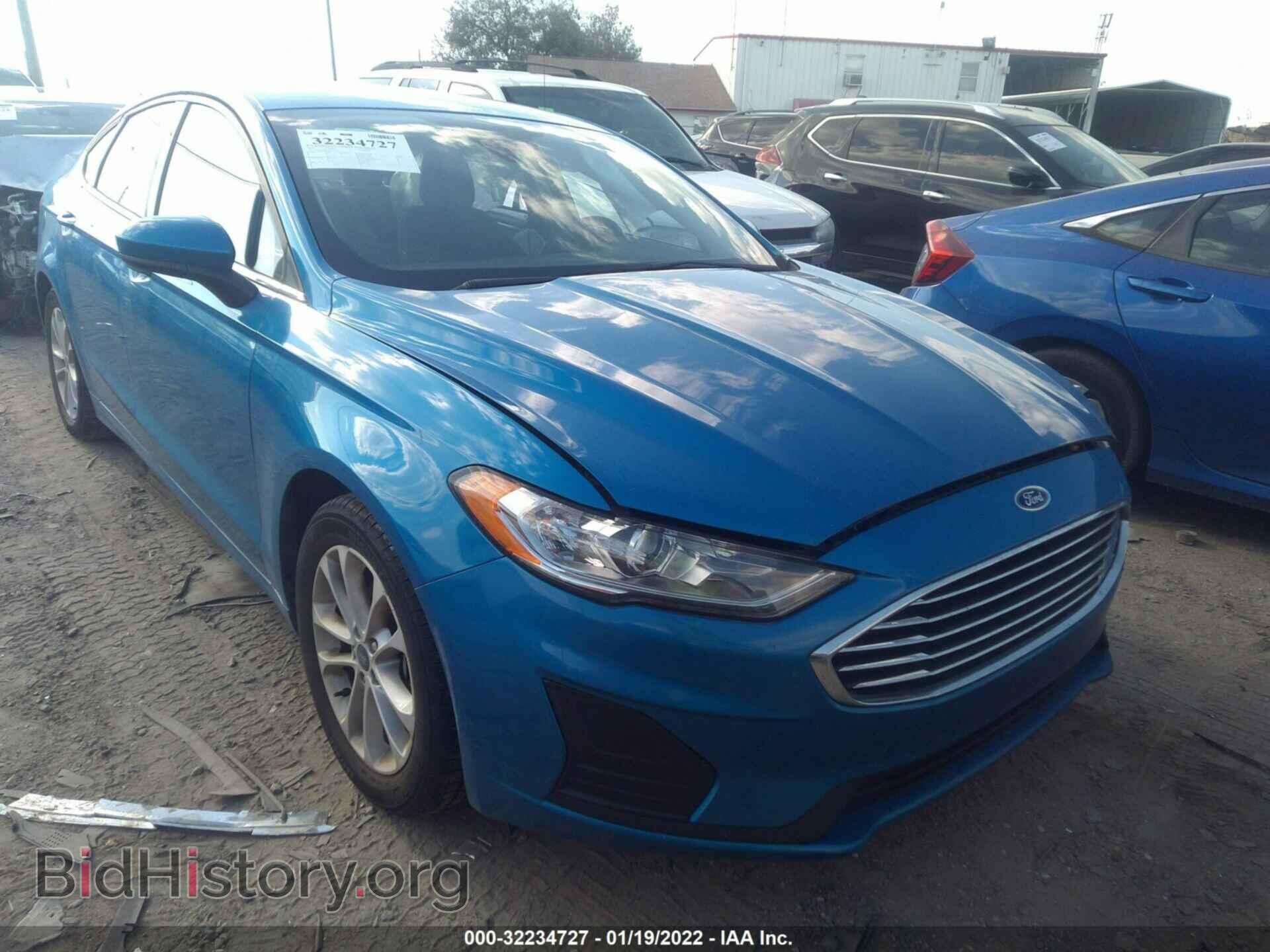 Photo 3FA6P0HD1LR119585 - FORD FUSION 2020