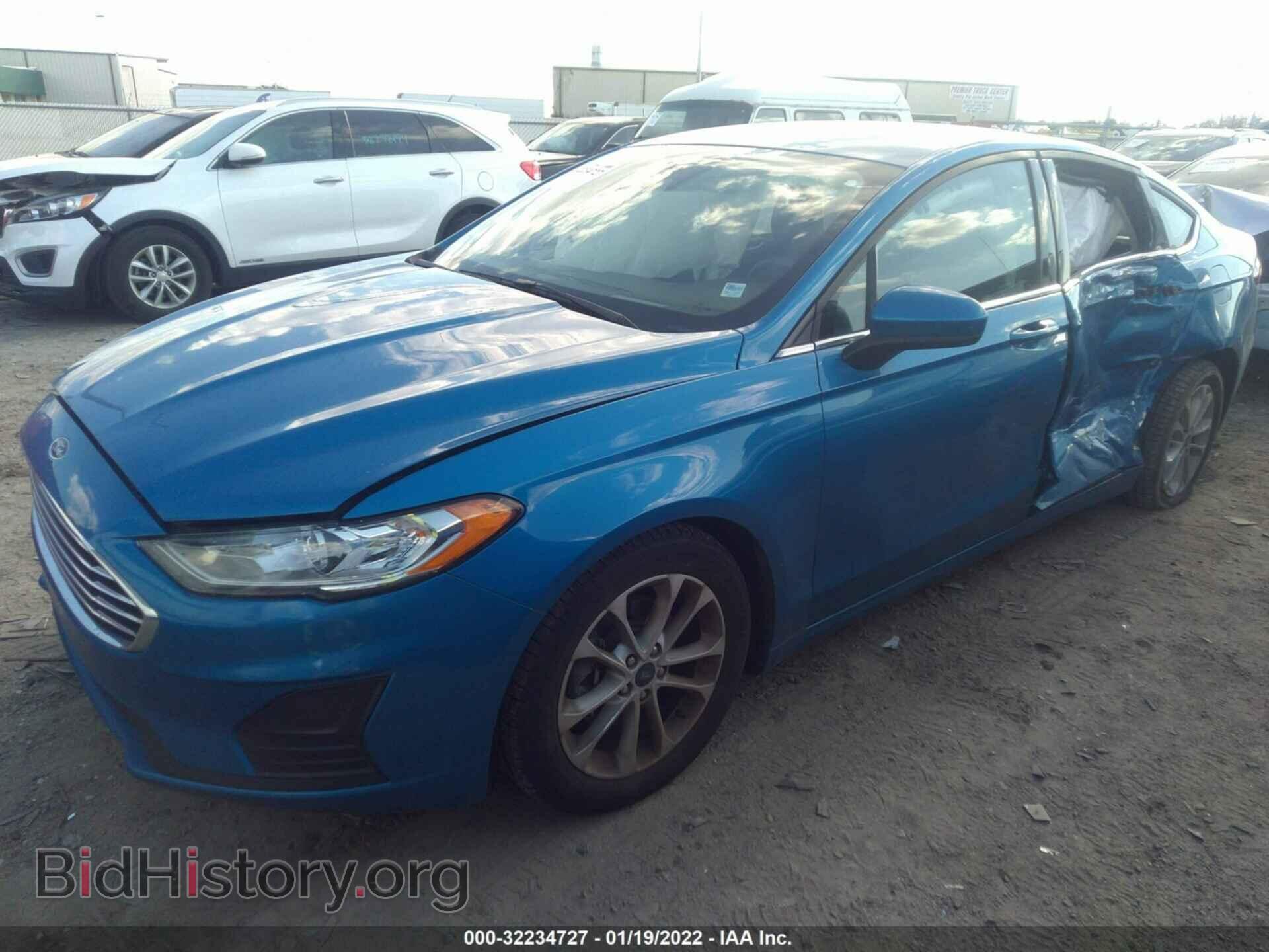 2020 FORD FUSION - VIN: 3FA6P0HD1LR119585 - Фото 2