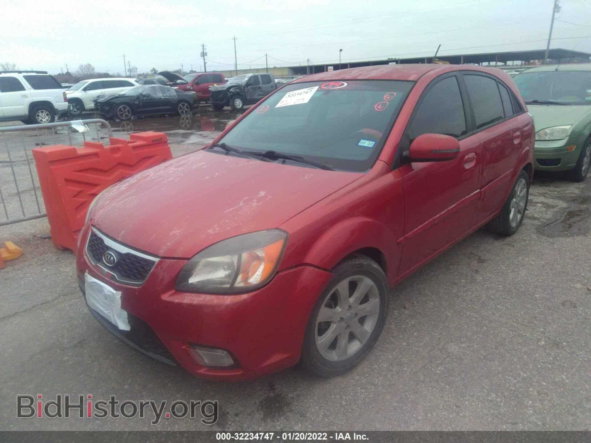 2011 KIA RIO - VIN: KNADH5A38B6827533 - Фото 2