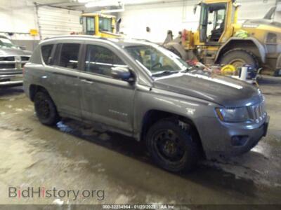2014 Jeep COMPASS Latitude, gray — VIN 1C4NJDEB1ED505436, IAAI