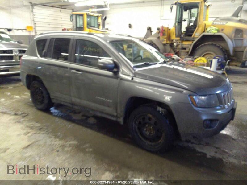 2014 Jeep COMPASS Latitude (VIN 1C4NJDEB1ED505436) — photo 1 of 11, IAAI, damage: front end