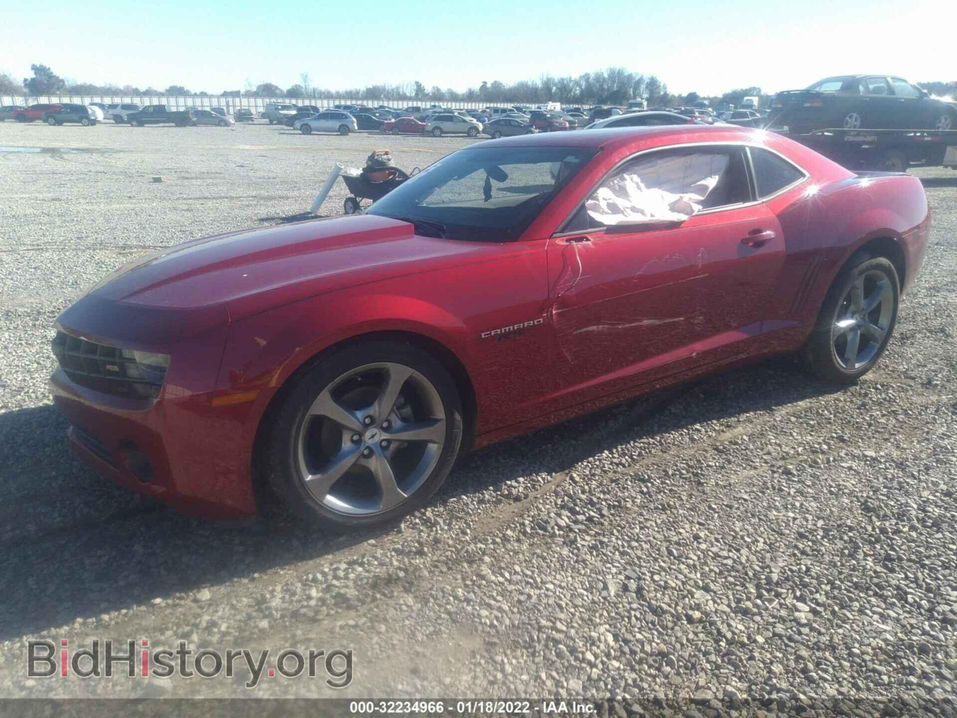 2013 CHEVROLET CAMARO - VIN: 2G1FB1E38D9139097 - Фото 2