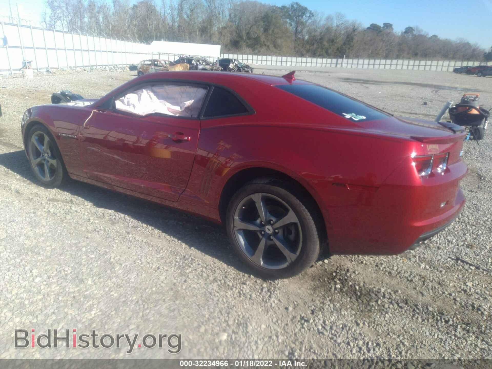 2013 CHEVROLET CAMARO - VIN: 2G1FB1E38D9139097 - Фото 3