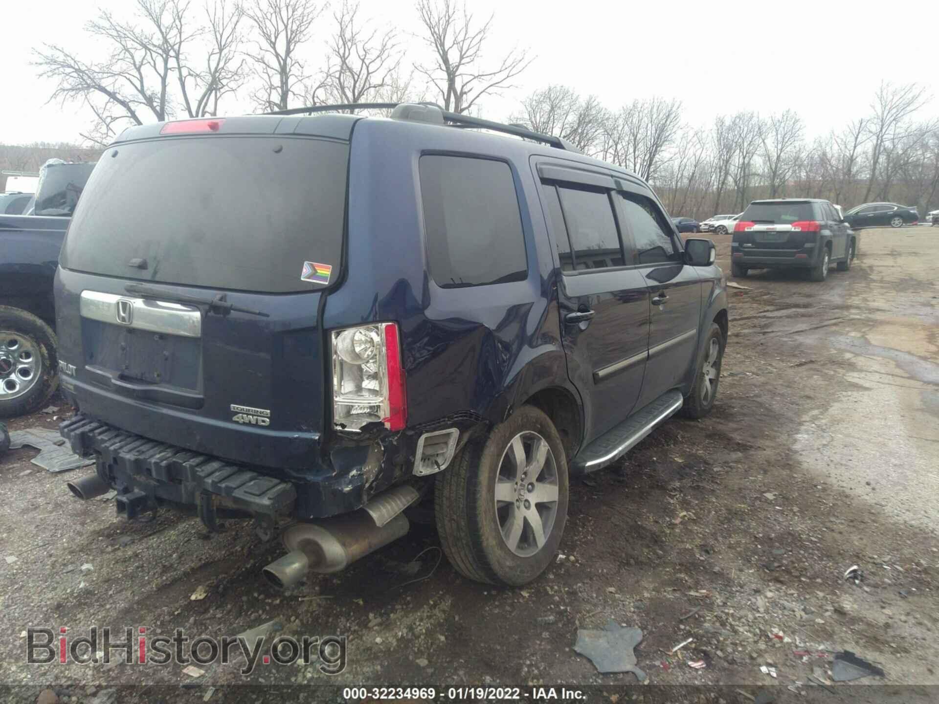 2013 HONDA PILOT - VIN: 5FNYF4H93DB031701 - Фото 4