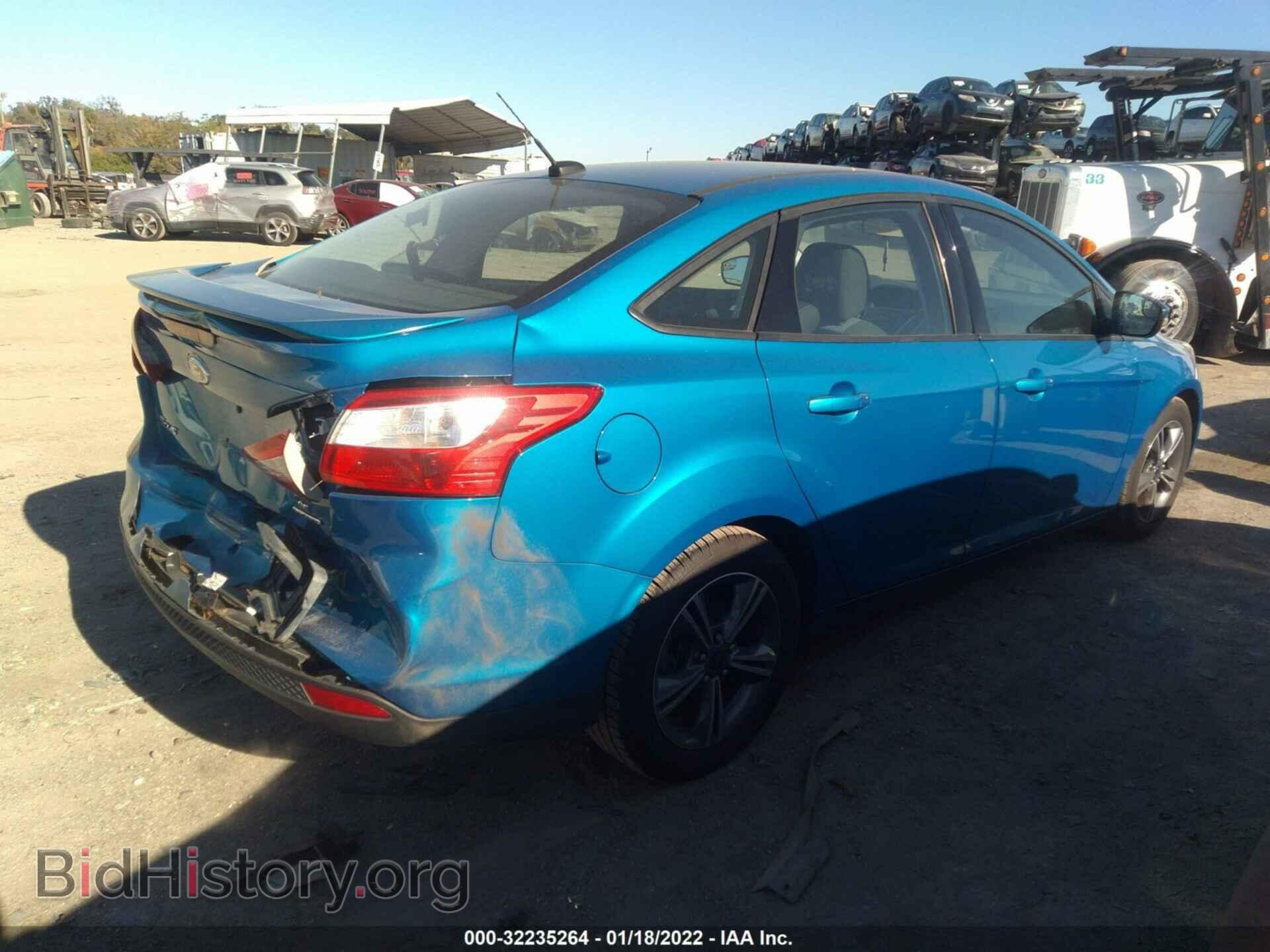 2014 FORD FOCUS - VIN: 1FADP3F2XEL339156 - Фото 4