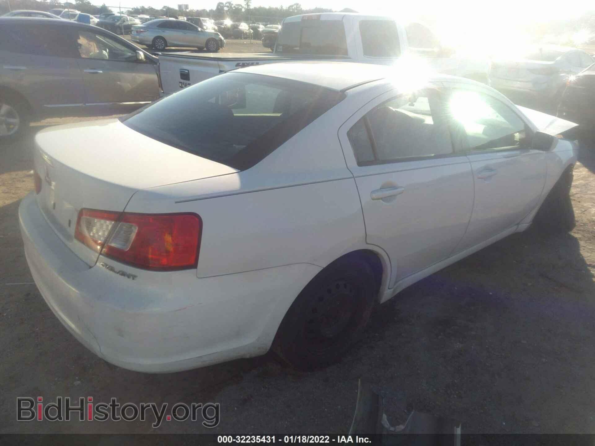 2012 MITSUBISHI GALANT - VIN: 4A32B2FF7CE020633 - Фото 4