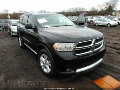 2012 Dodge DURANGO SXT, black — VIN 1C4RDHAG1CC130278, IAAI