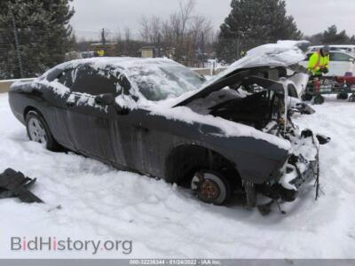 2012 Dodge CHALLENGER SXT, черный — VIN 2C3CDYAG9CH292361, IAAI
