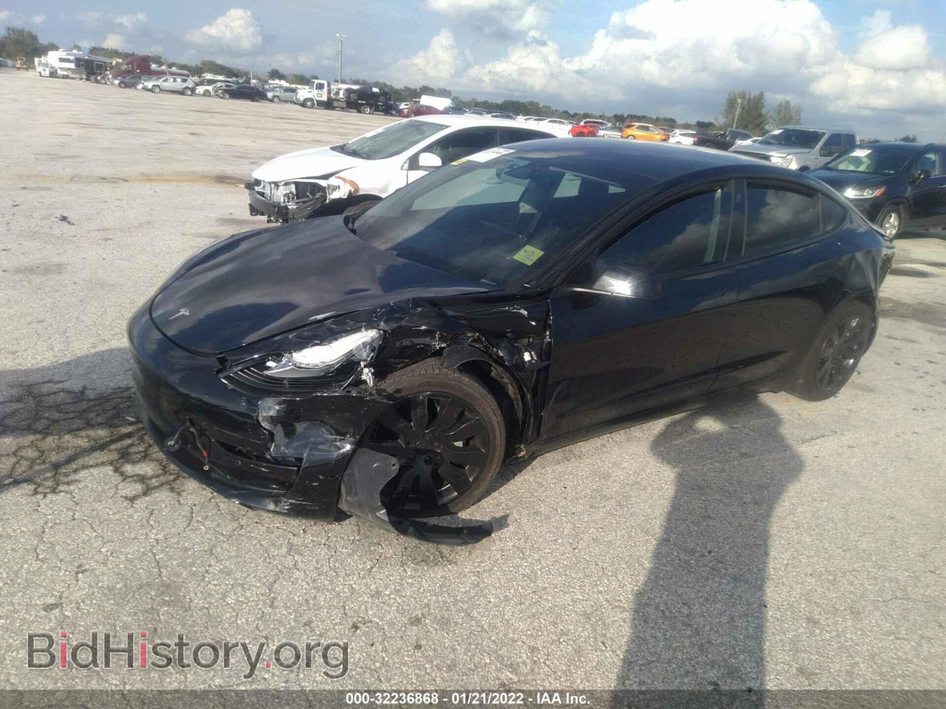 2019 TESLA MODEL 3 - VIN: 5YJ3E1EAXKF325331 - Photo 2