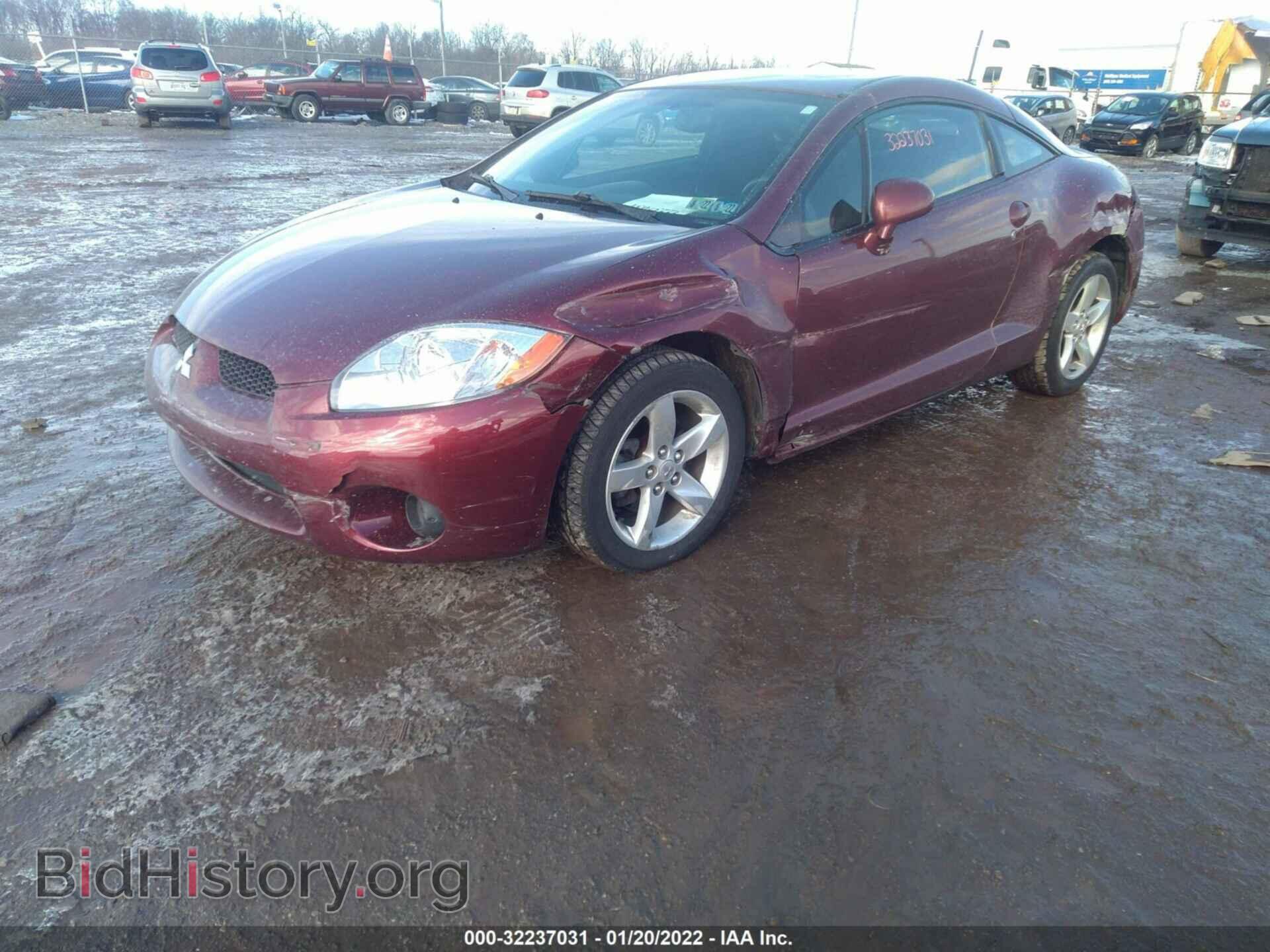 2007 MITSUBISHI ECLIPSE - VIN: 4A3AK24F37E034646 - Photo 2