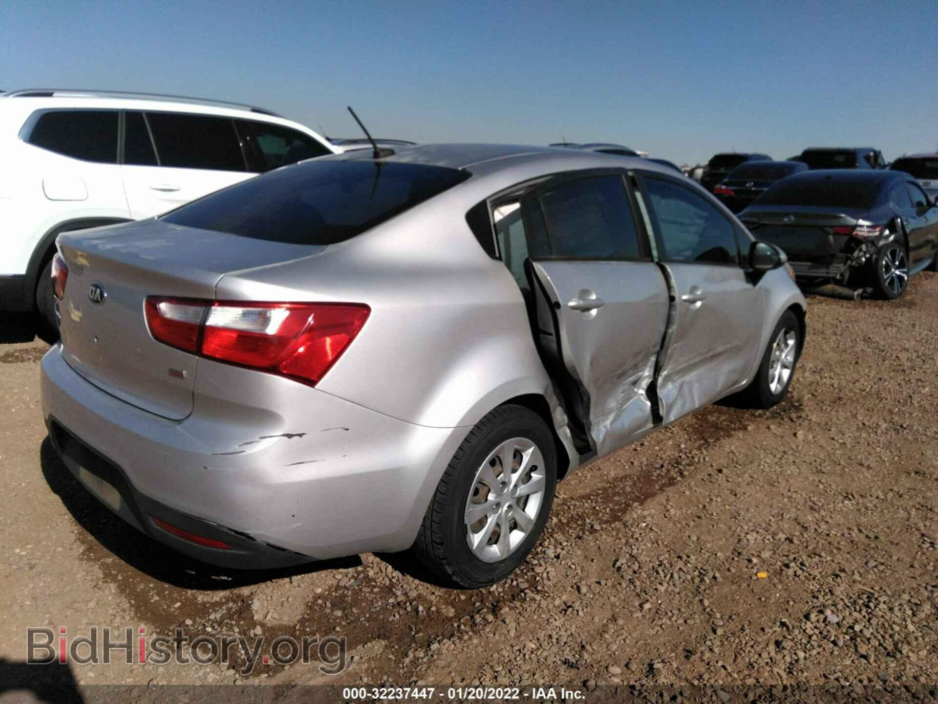 2013 KIA RIO - VIN: KNADM4A3XD6237505 - Фото 6