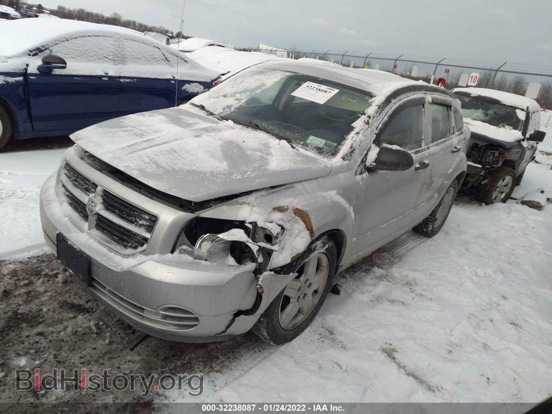 2008 DODGE CALIBER - VIN: 1B3HB48B28D777554 - Фото 2
