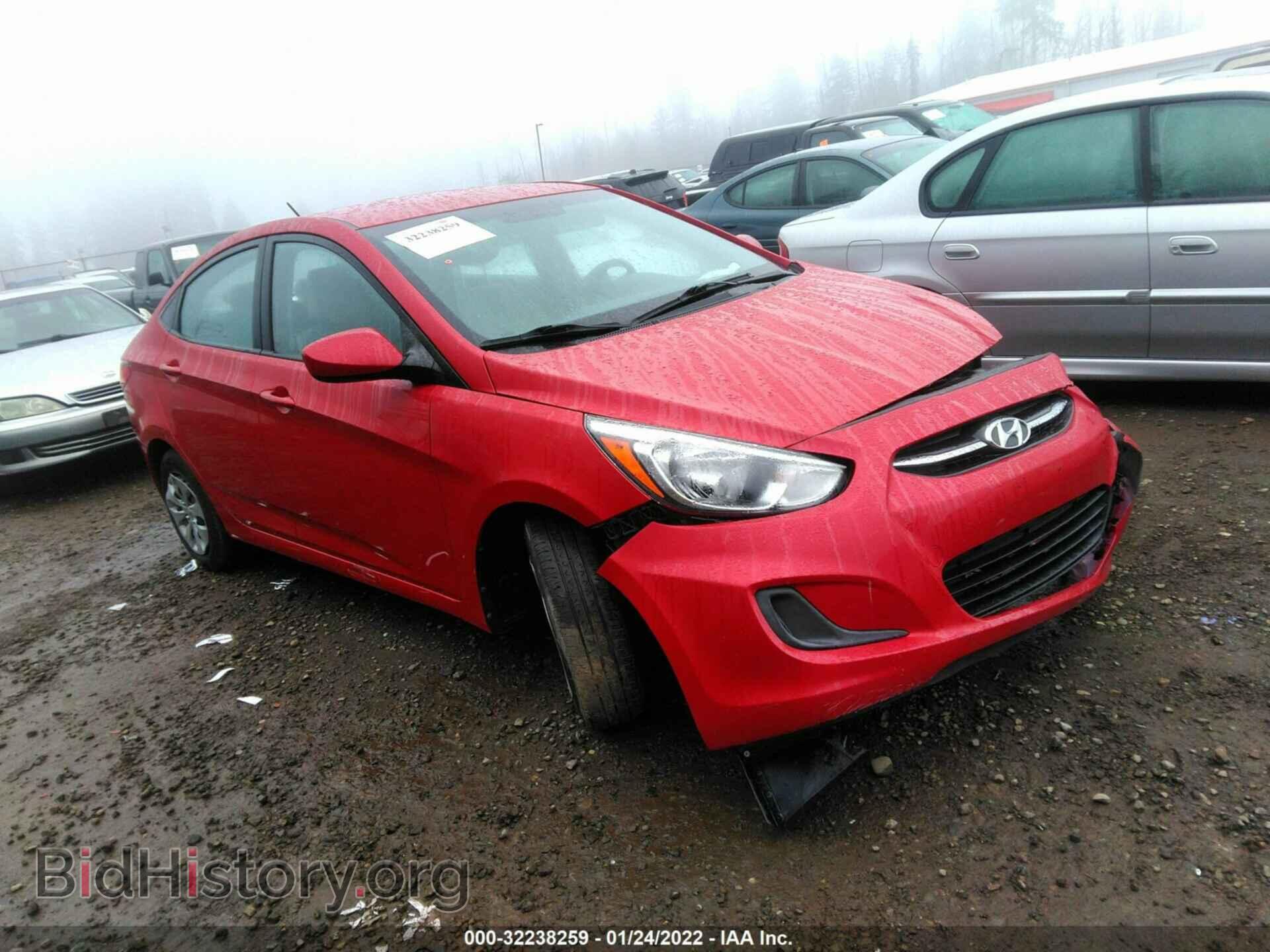 Photo KMHCT4AE3GU985298 - HYUNDAI ACCENT 2016