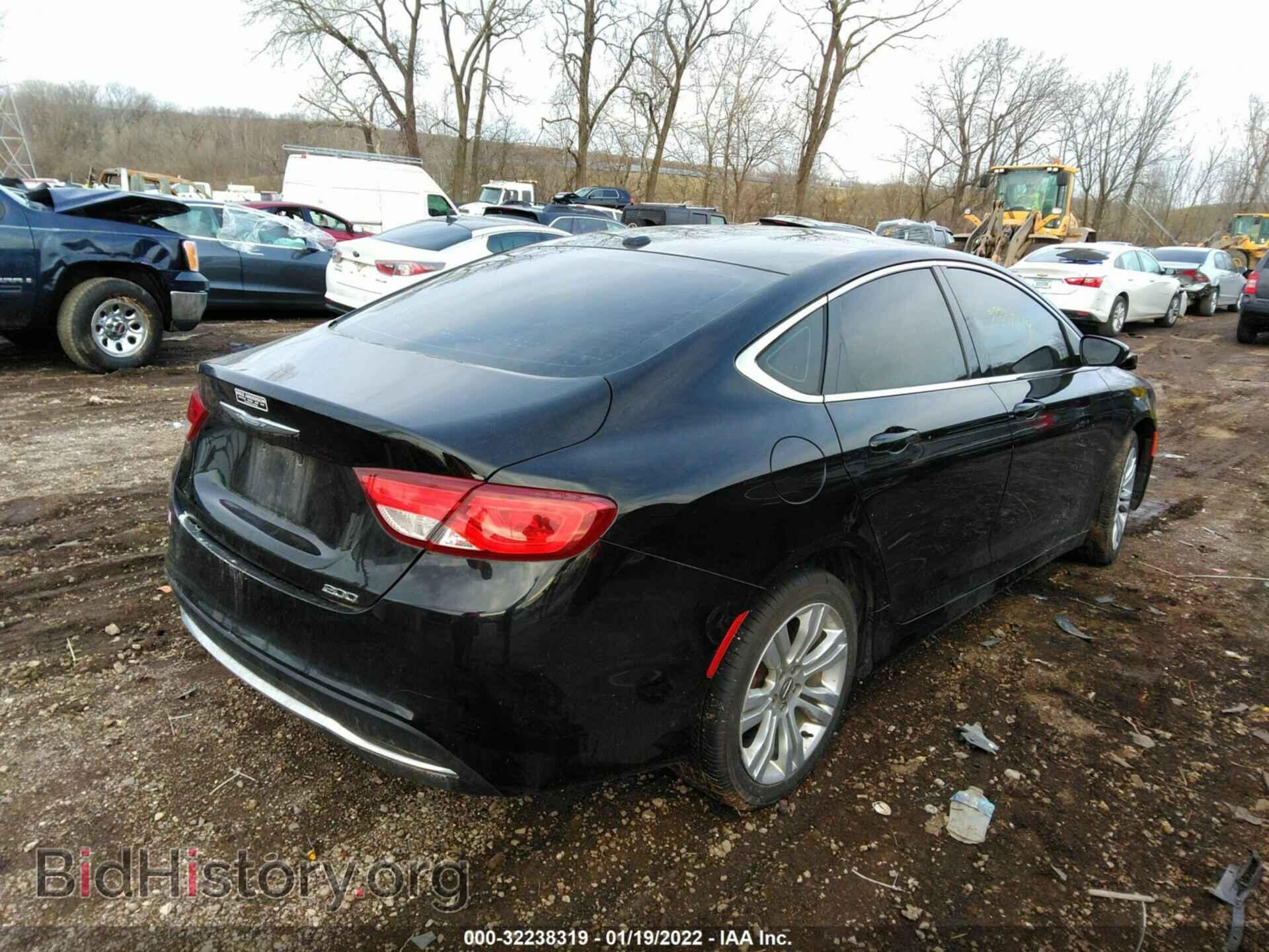 2015 CHRYSLER 200 - VIN: 1C3CCCAB2FN559958 - Фото 4