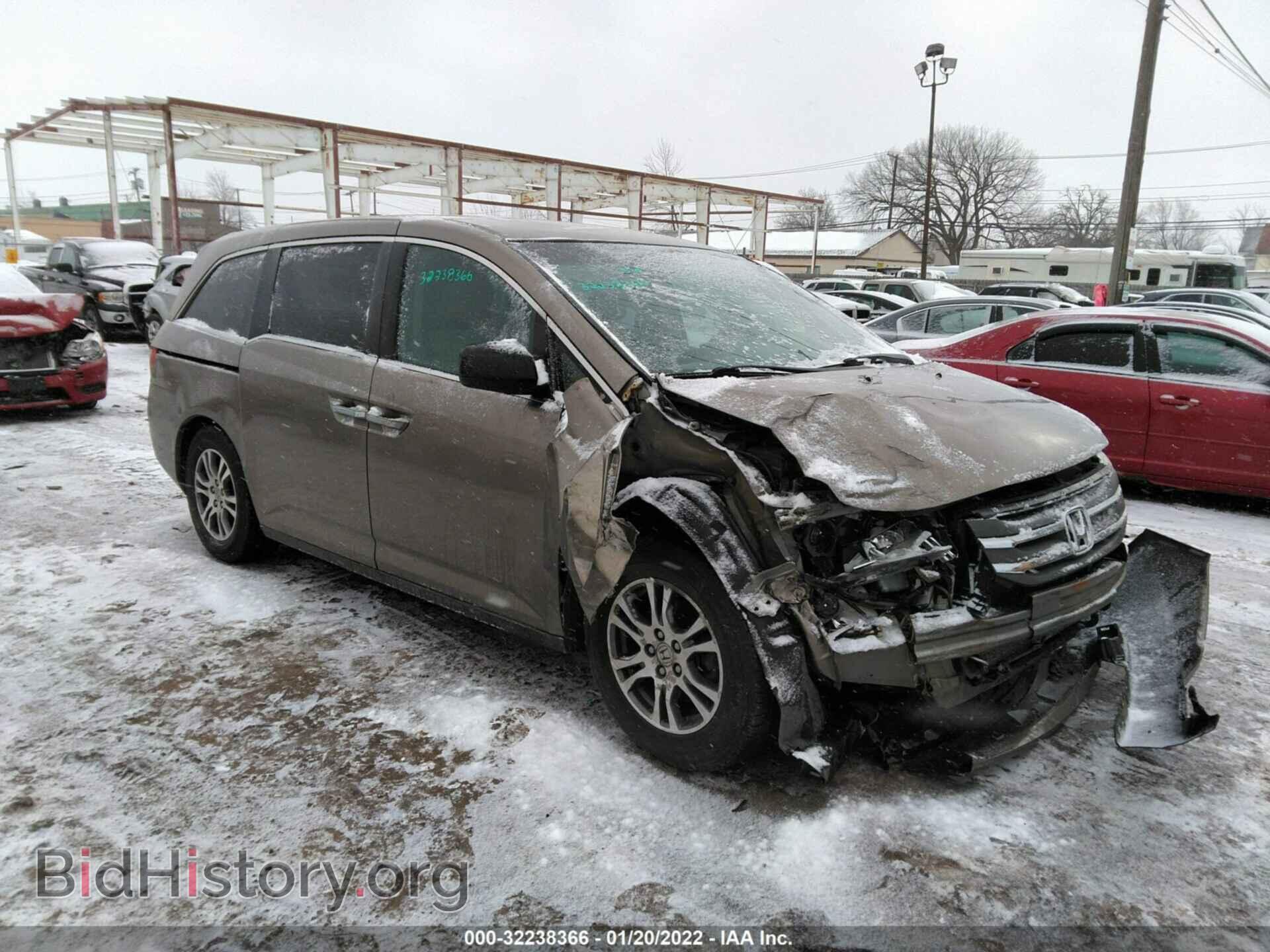 Фотография 5FNRL5H46CB099562 - HONDA ODYSSEY 2012