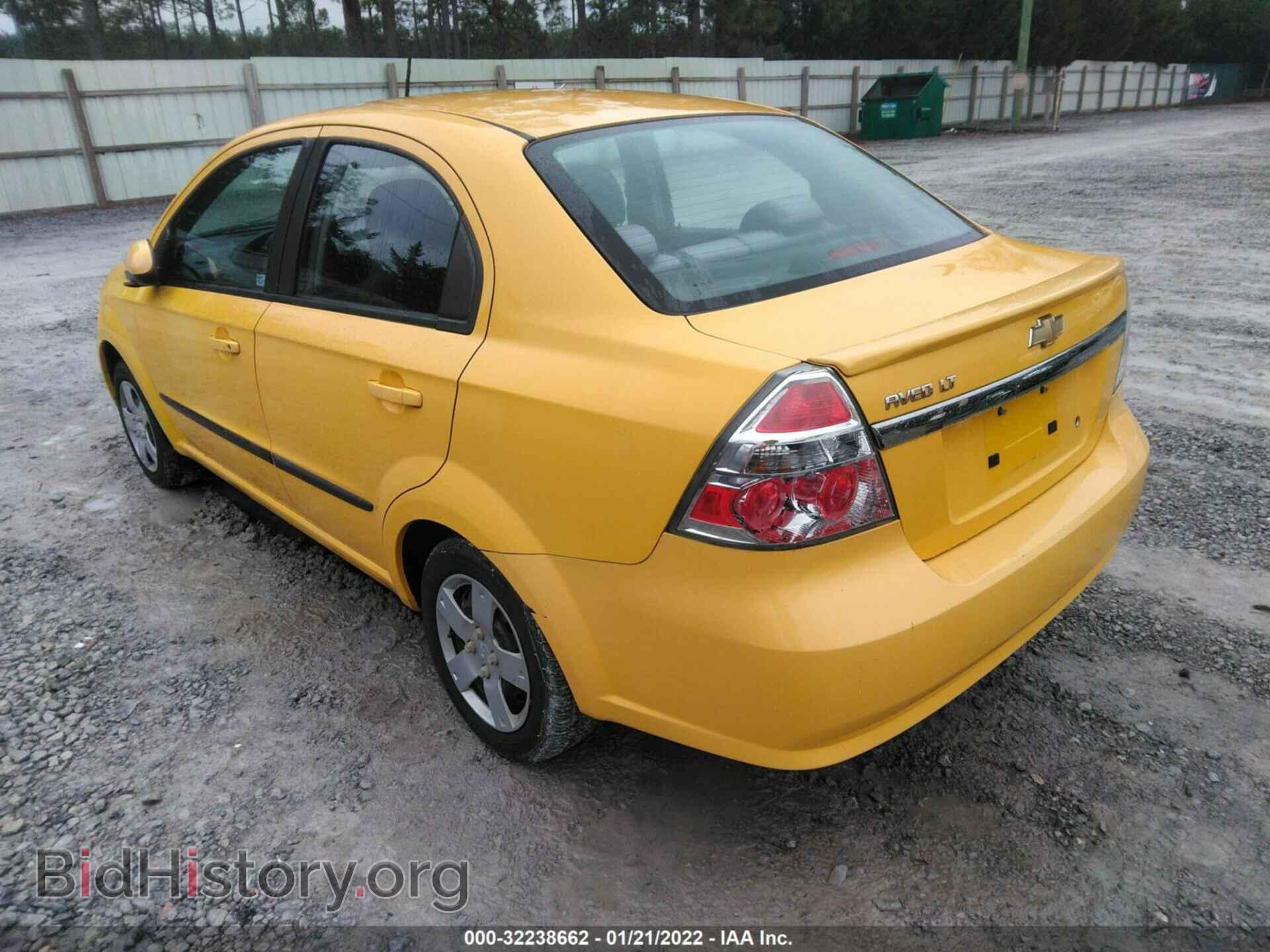 2011 CHEVROLET AVEO - VIN: KL1TD5DE7BB185604 - Фото 3