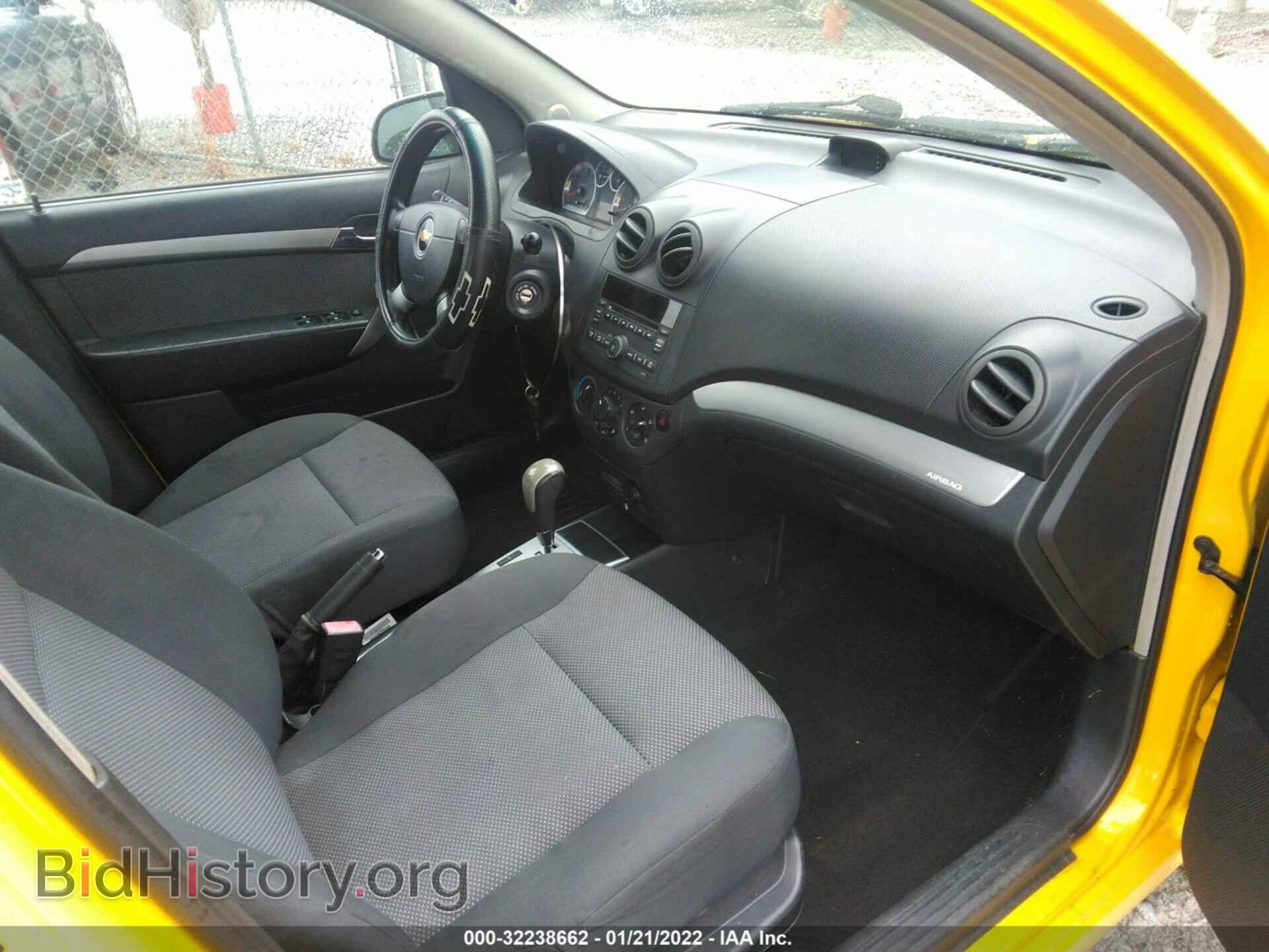 2011 CHEVROLET AVEO - VIN: KL1TD5DE7BB185604 - Фото 5