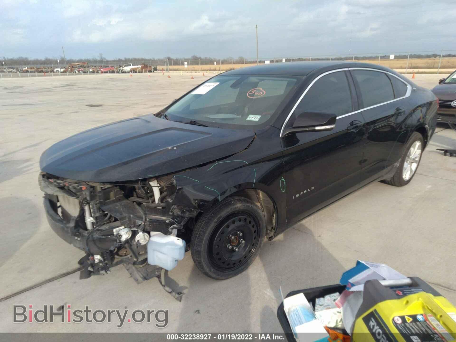 2014 CHEVROLET IMPALA - VIN: 2G1125S31E9243017 - Фото 2