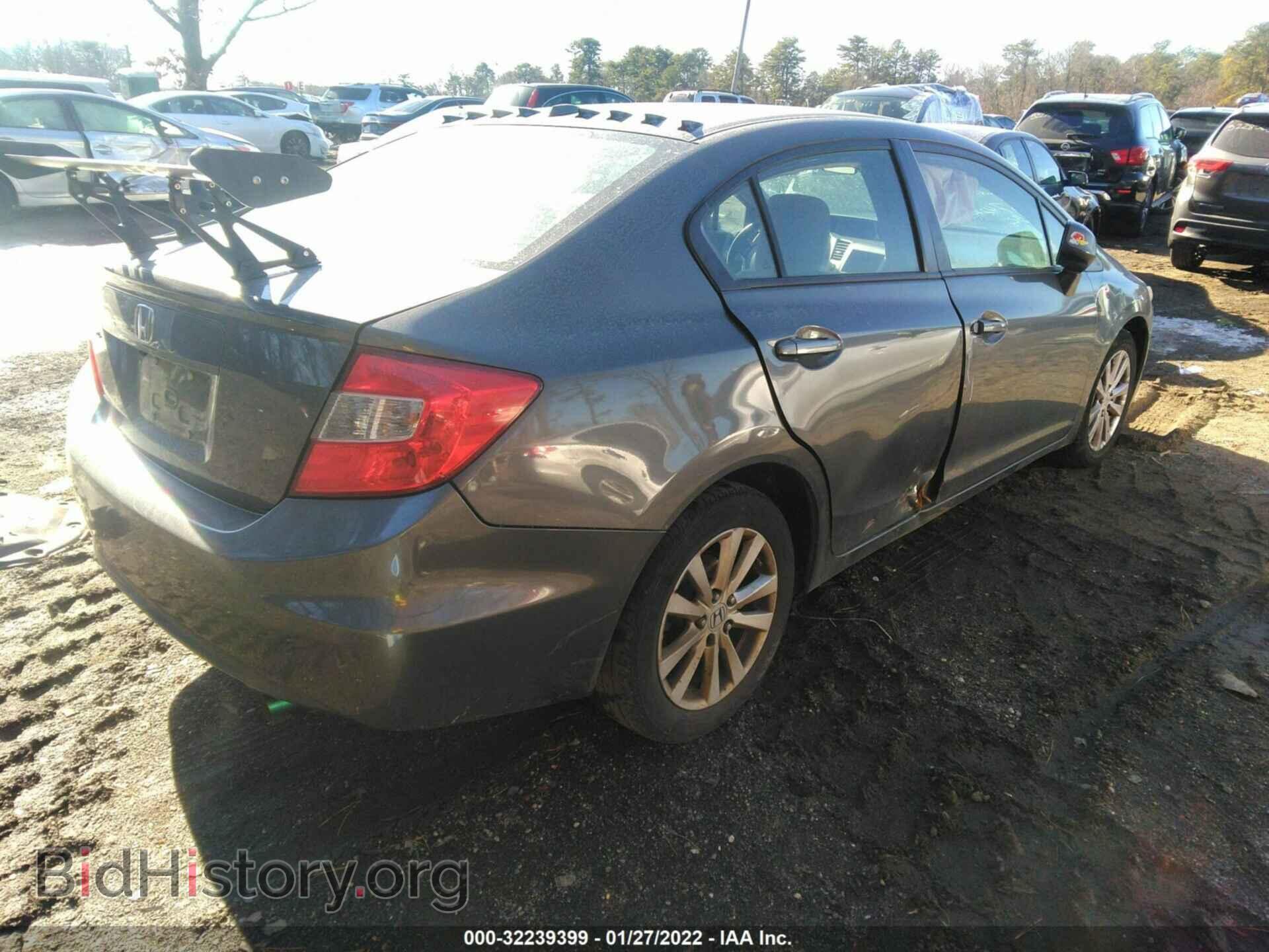 2012 HONDA CIVIC SDN - VIN: 2HGFB2F82CH547561 - Фото 4