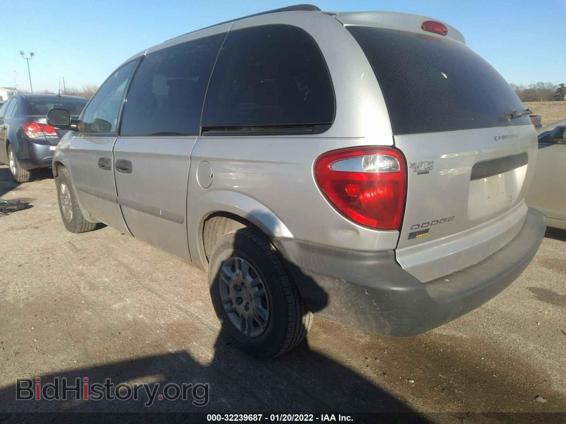 2007 DODGE CARAVAN - VIN: 1D4GP25E07B258496 - Фото 3
