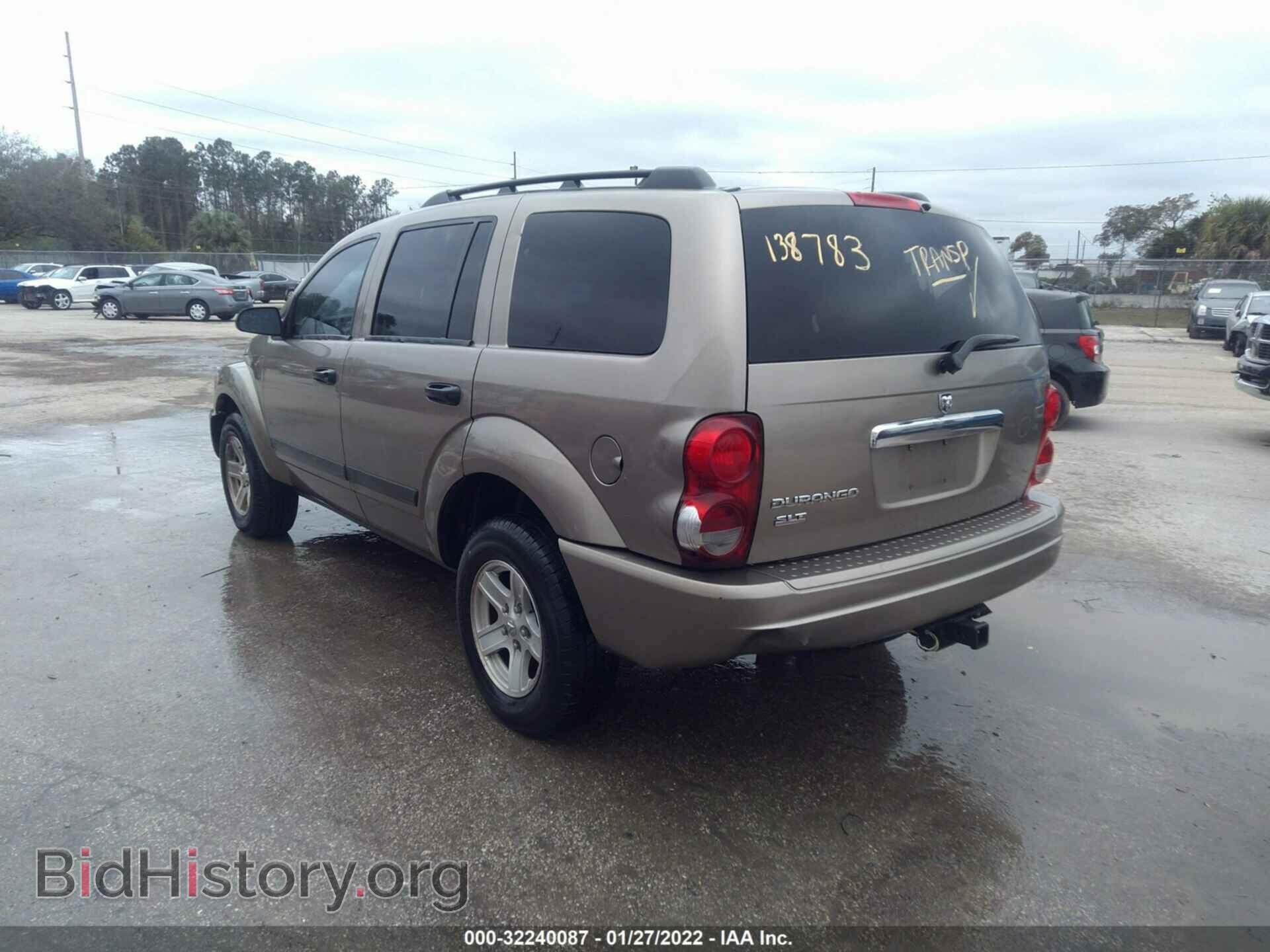 2006 DODGE DURANGO - VIN: 1D4HD48N16F138783 - Фото 3